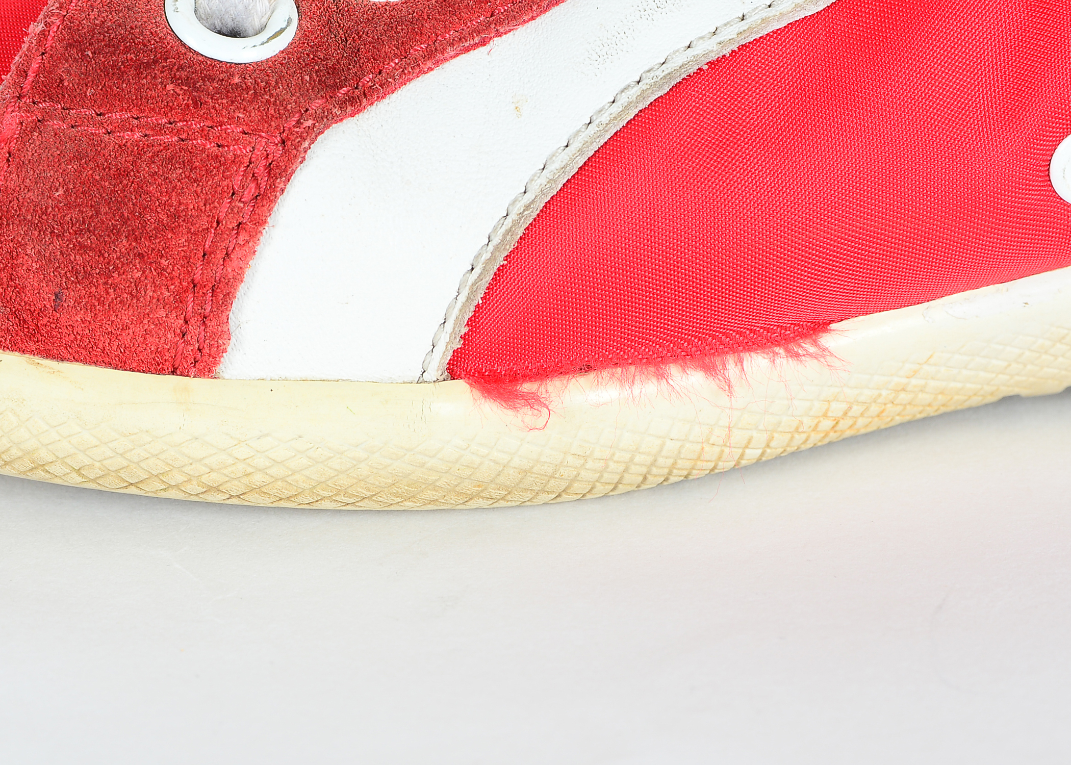 Red Prada Tennis Shoes