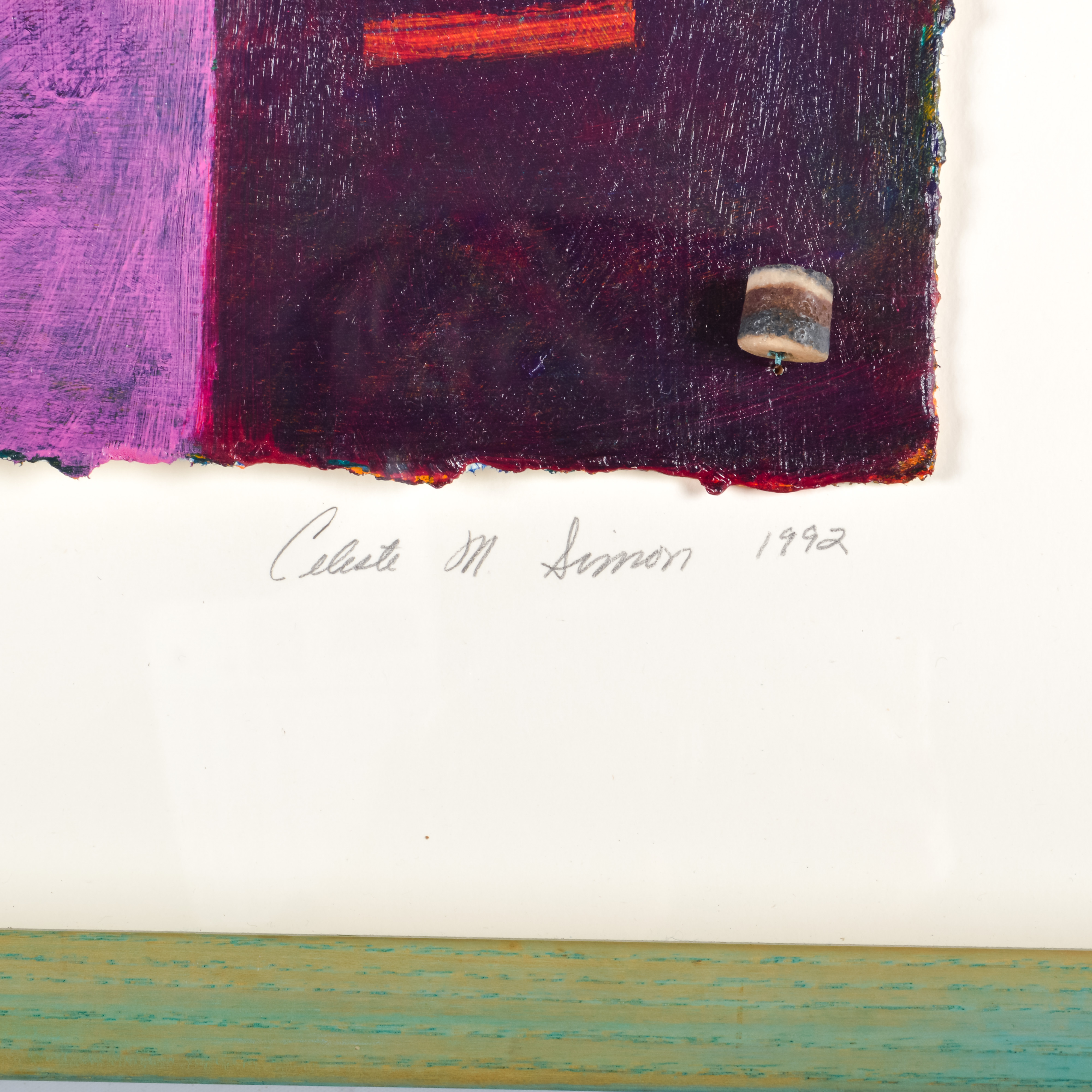 Original Mixed Media Artwork by Celeste M. Simon