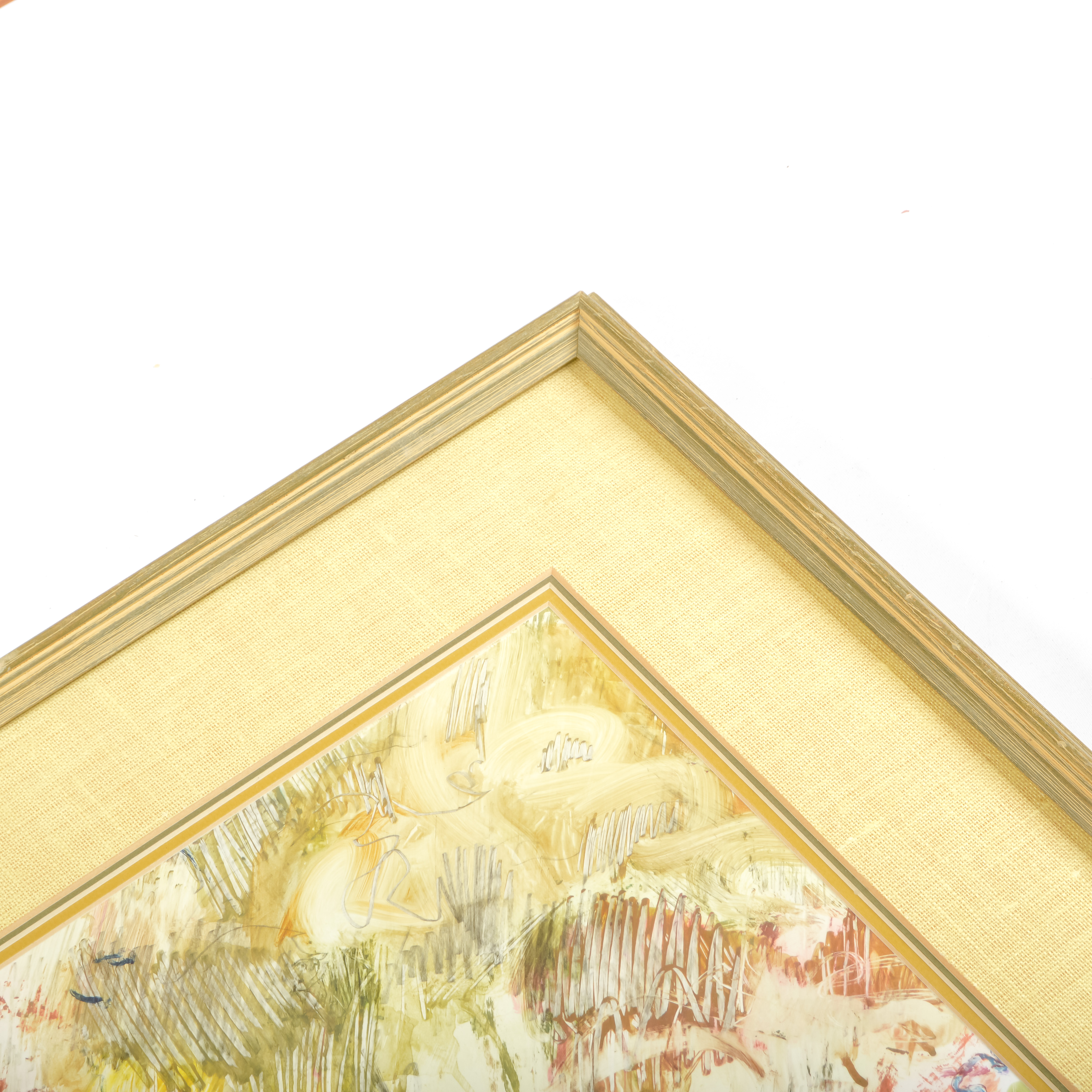 Signed, Original Graphite and Oil on Paper by E.P. Rosen