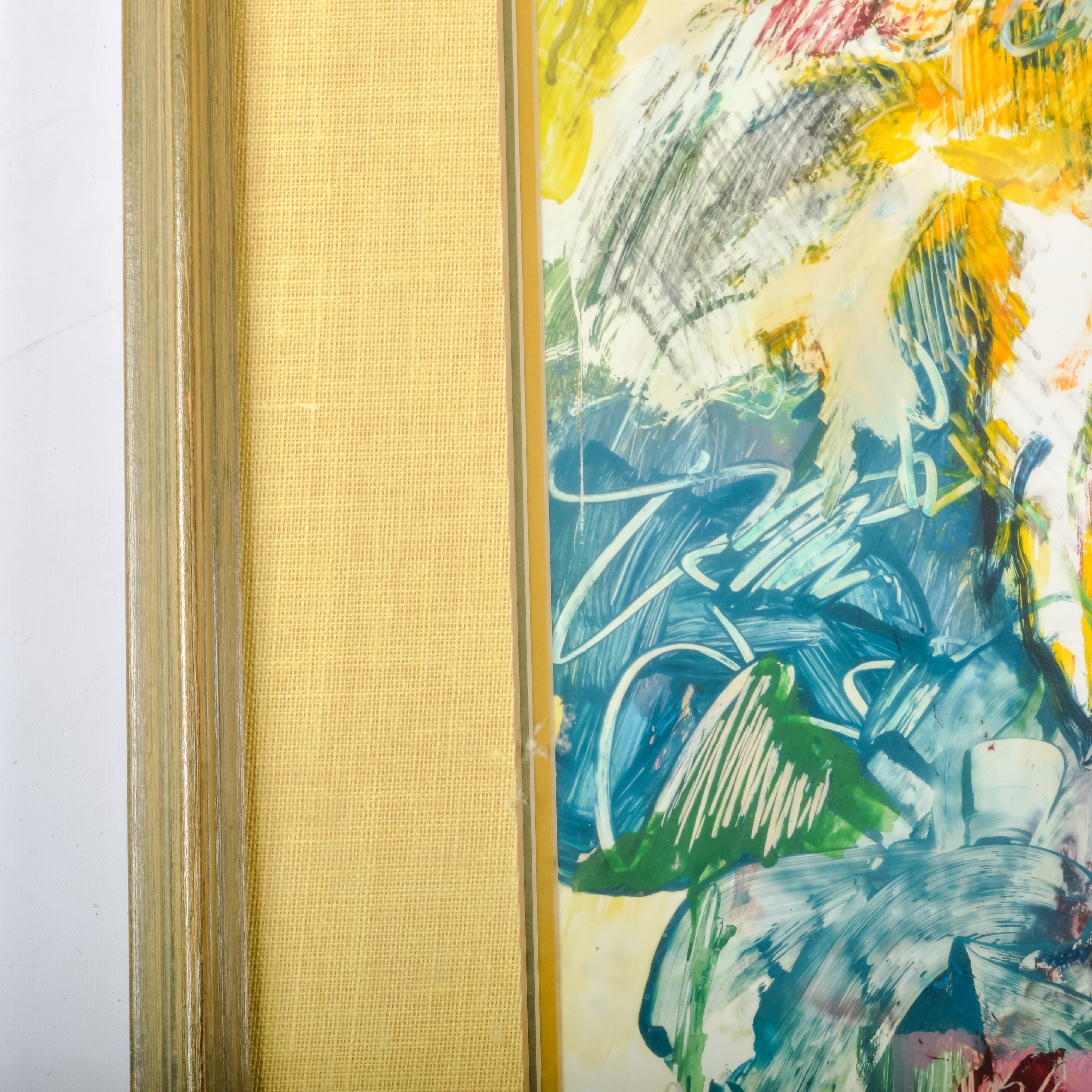 Signed, Original Graphite and Oil on Paper by E.P. Rosen