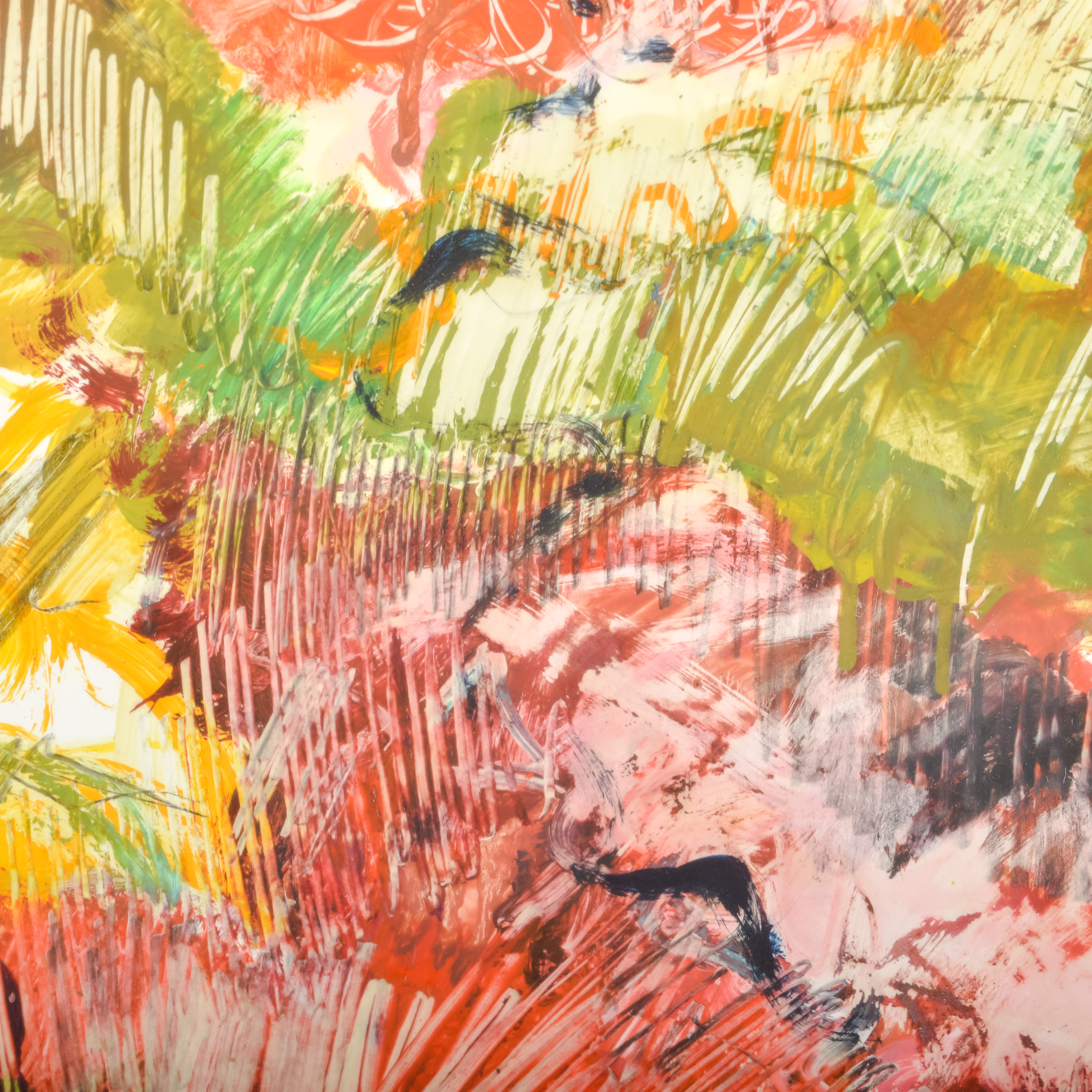 Signed, Original Graphite and Oil on Paper by E.P. Rosen