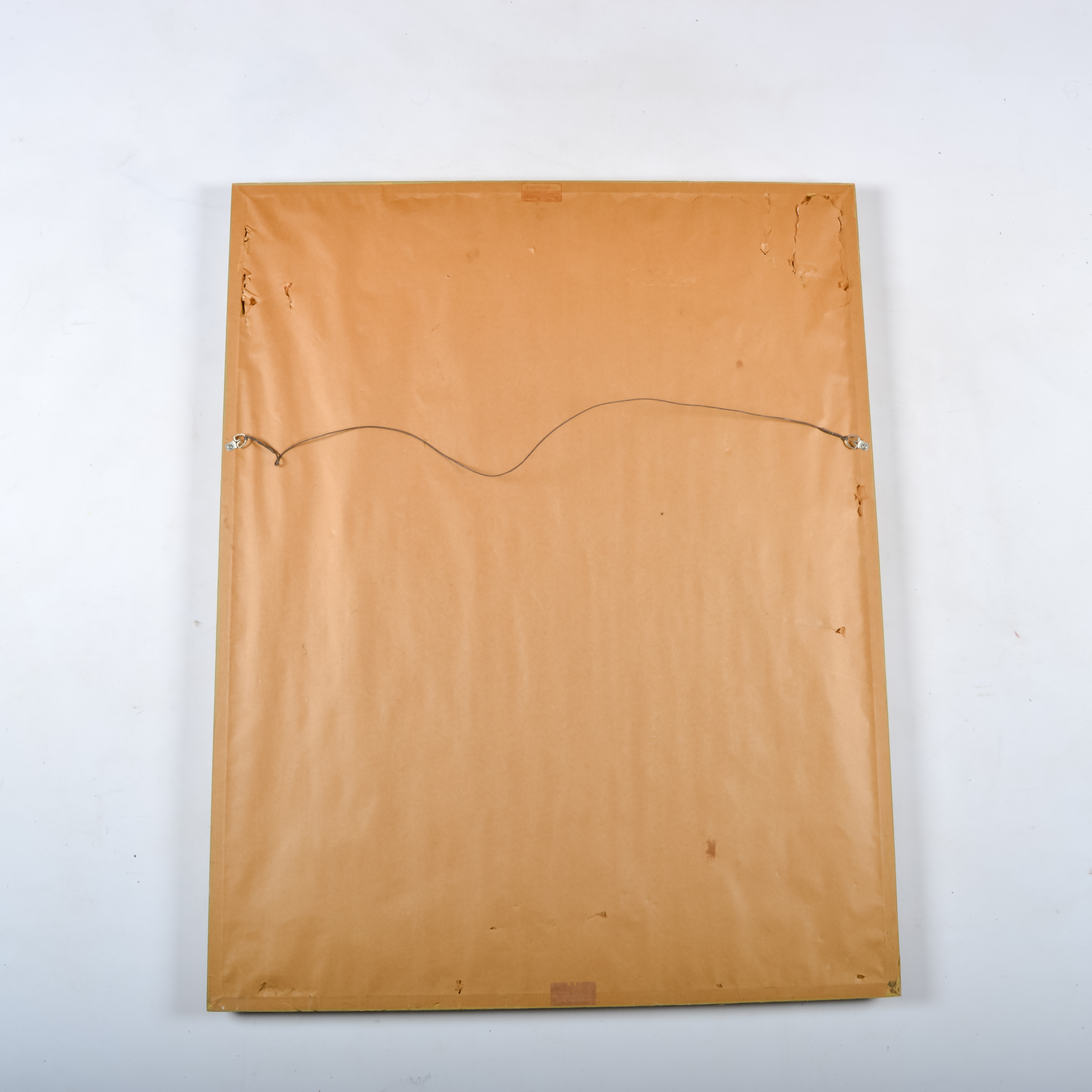 Signed, Original Graphite and Oil on Paper by E.P. Rosen