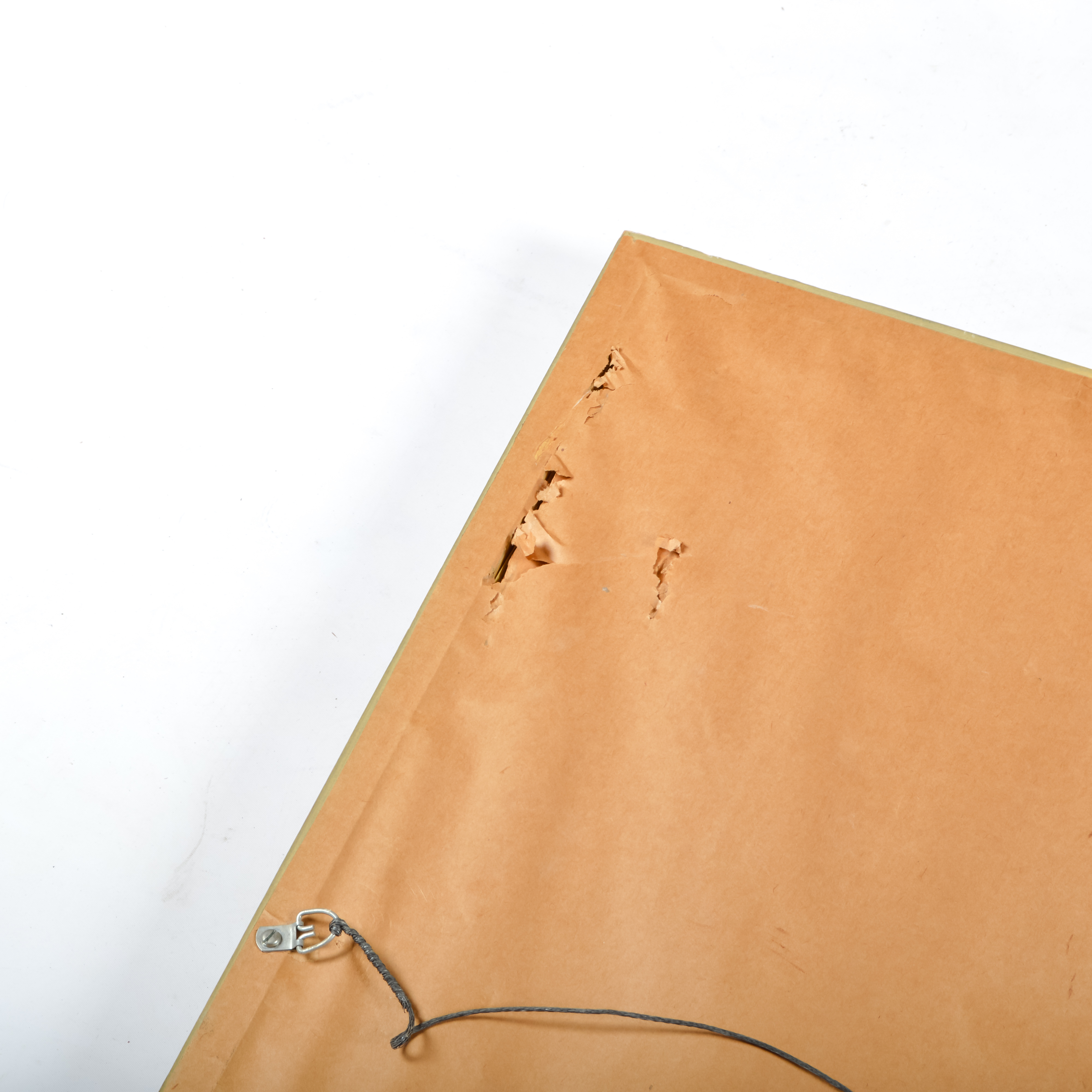 Signed, Original Graphite and Oil on Paper by E.P. Rosen