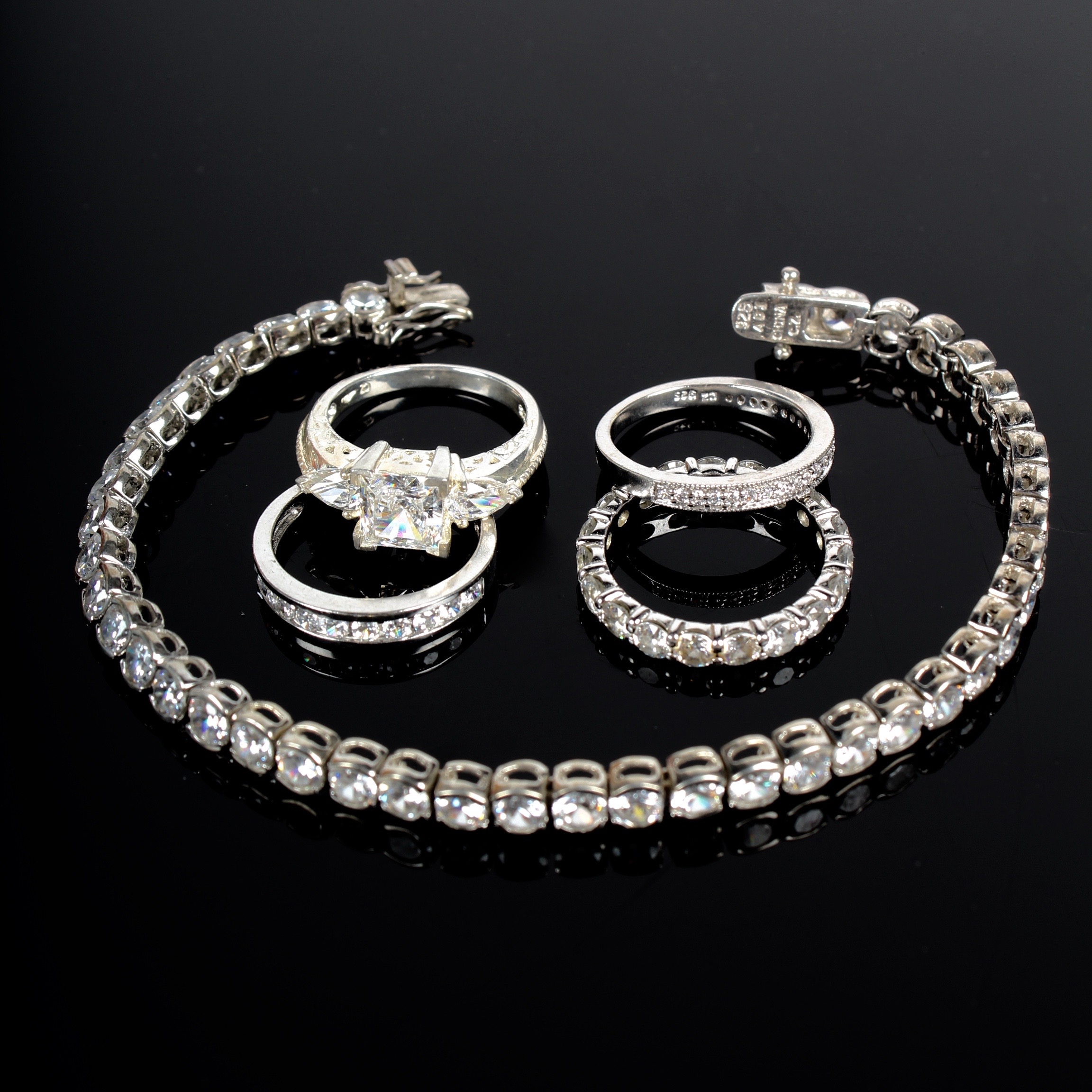 Collection of Sterling Silver Vacation Jewelry