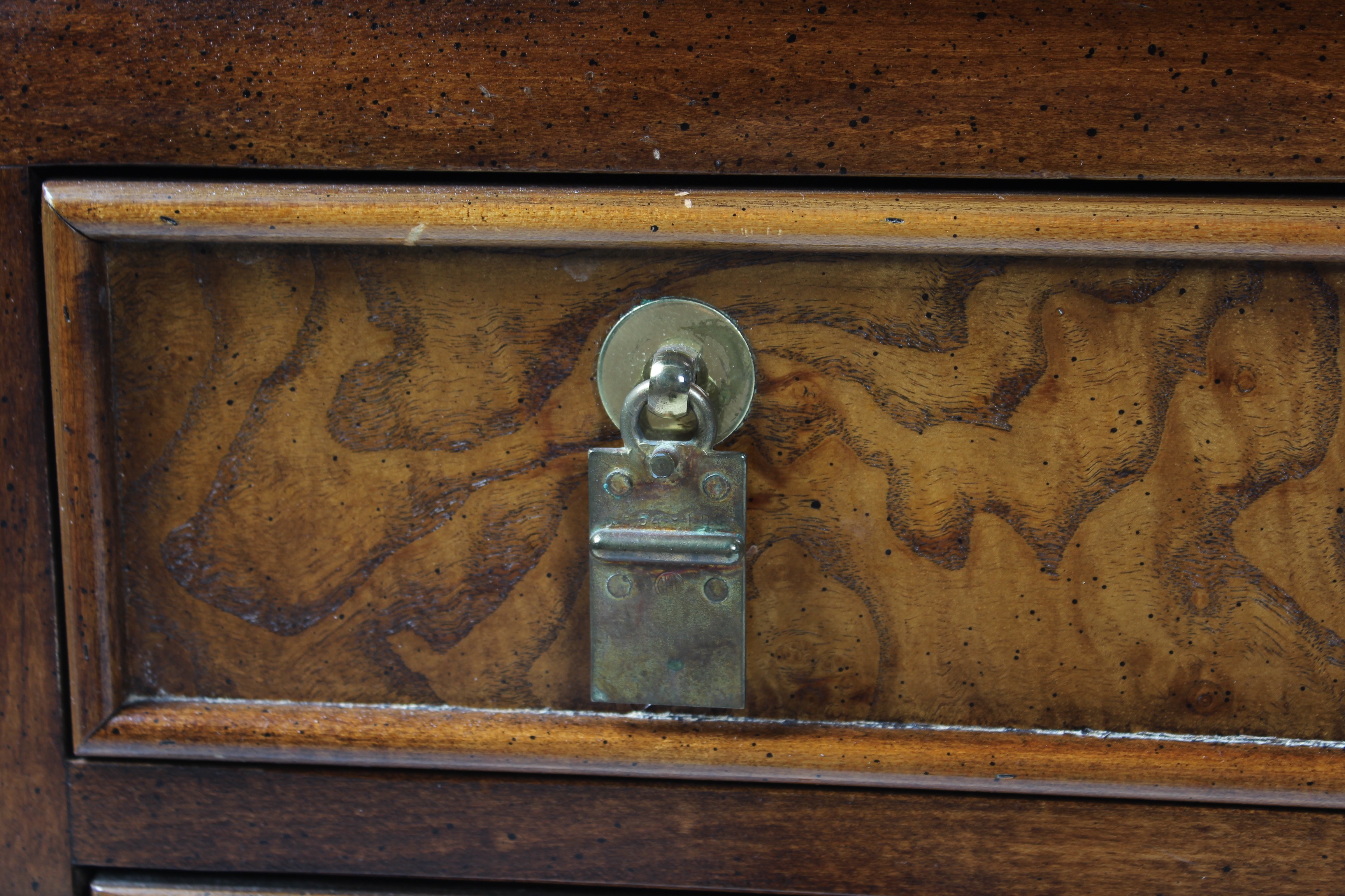 Set of Matching Vintage Asian Inspired Nightstands by Century