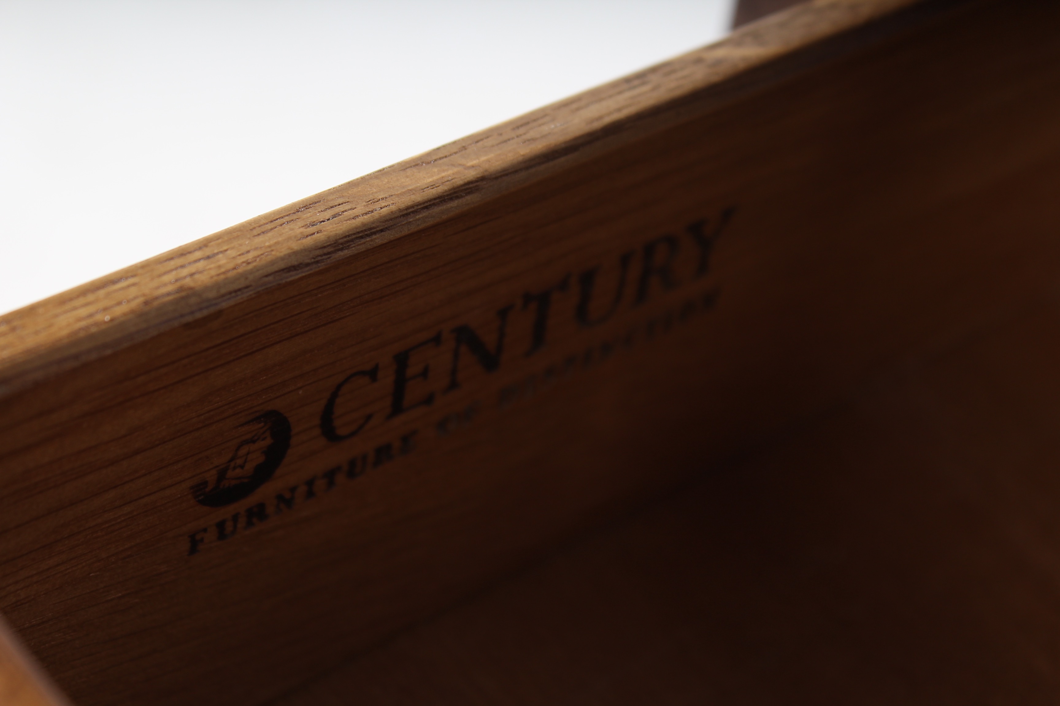 Set of Matching Vintage Asian Inspired Nightstands by Century