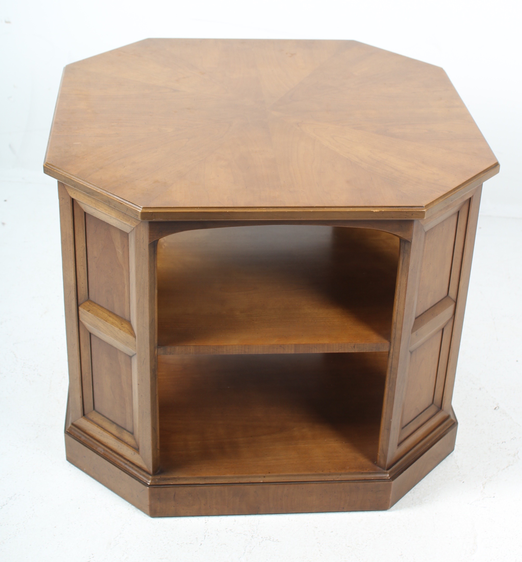 Set of Matching Vintage Asian Inspired Nightstands by Century