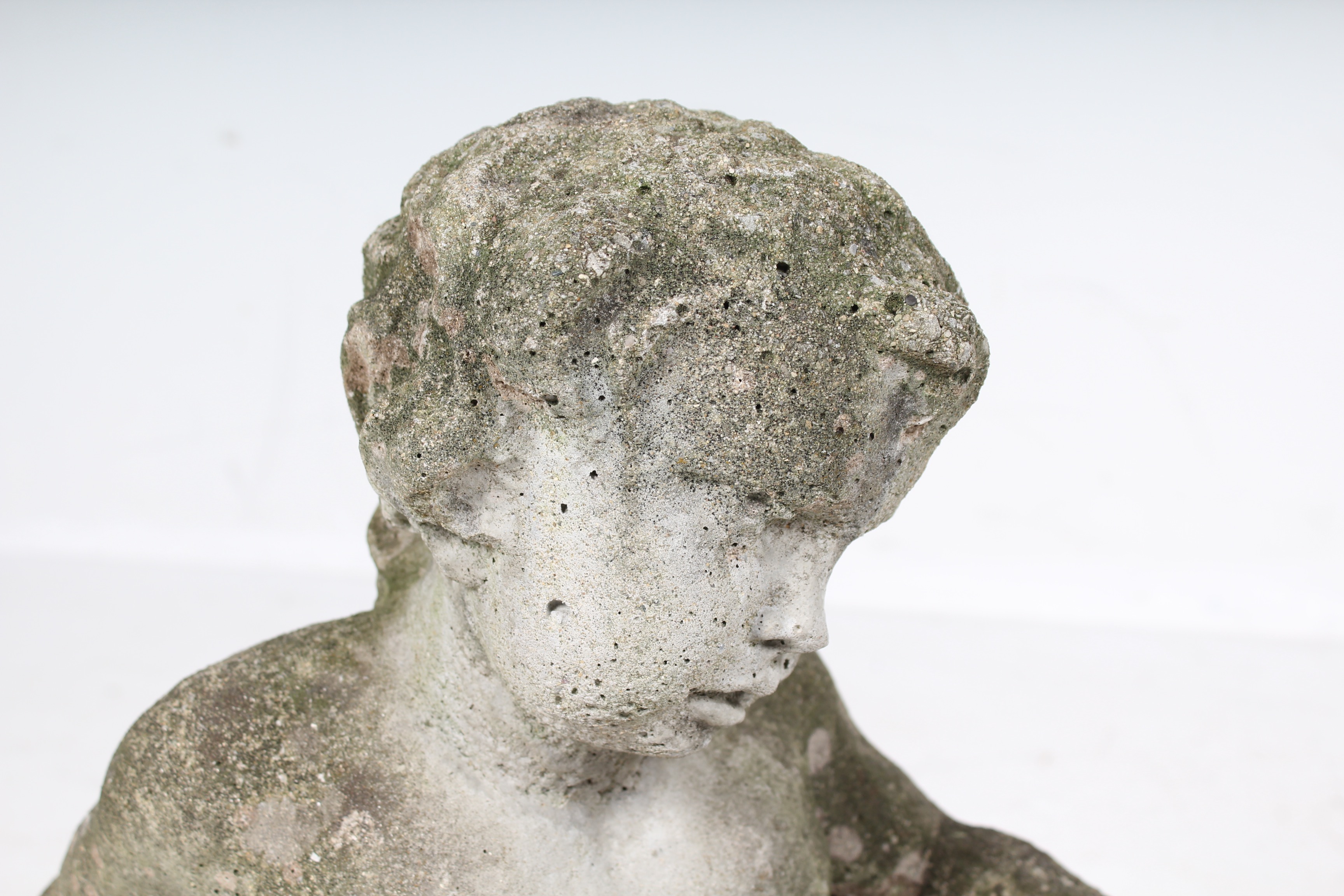 Summer Themed Concrete Garden Statue