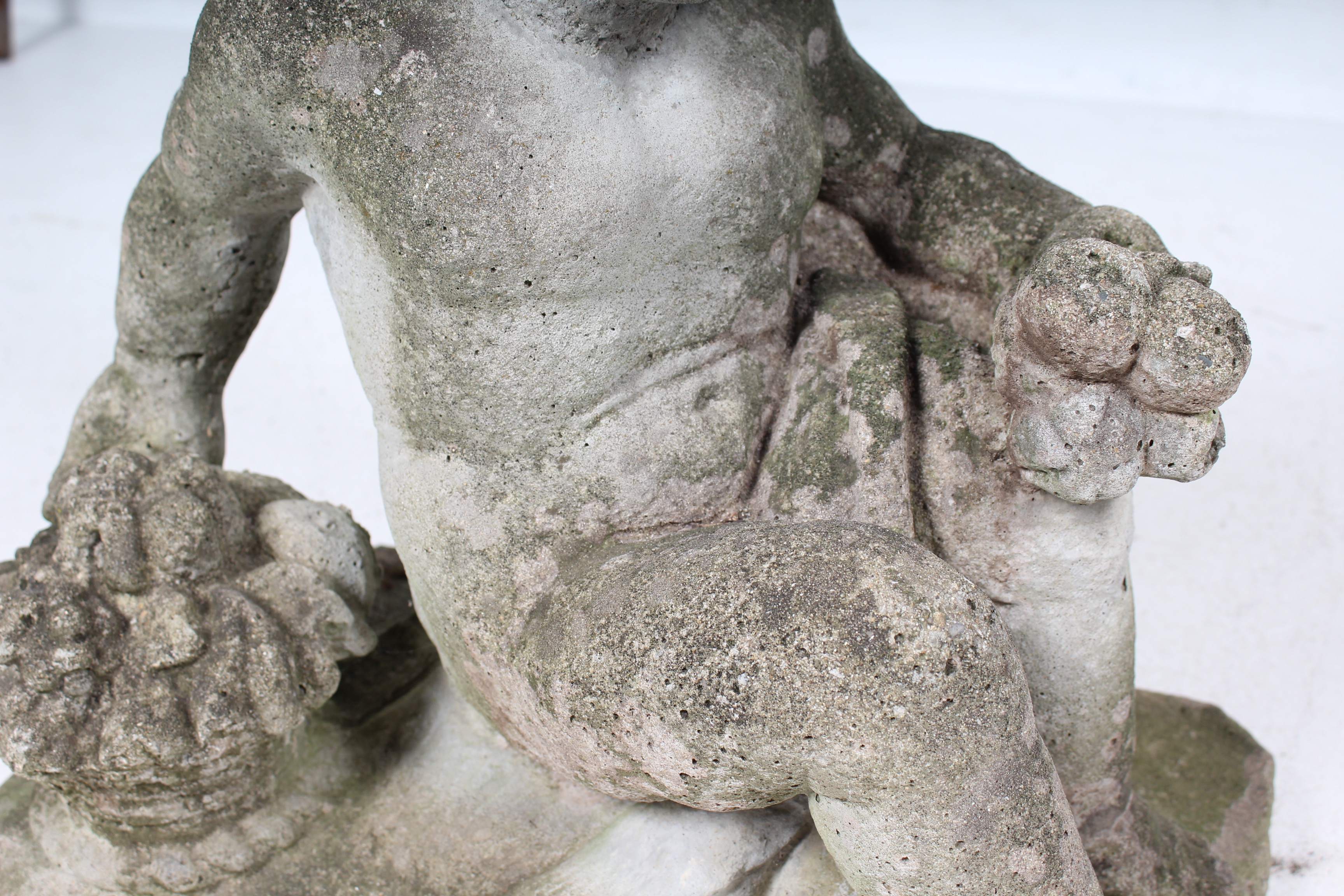 Summer Themed Concrete Garden Statue