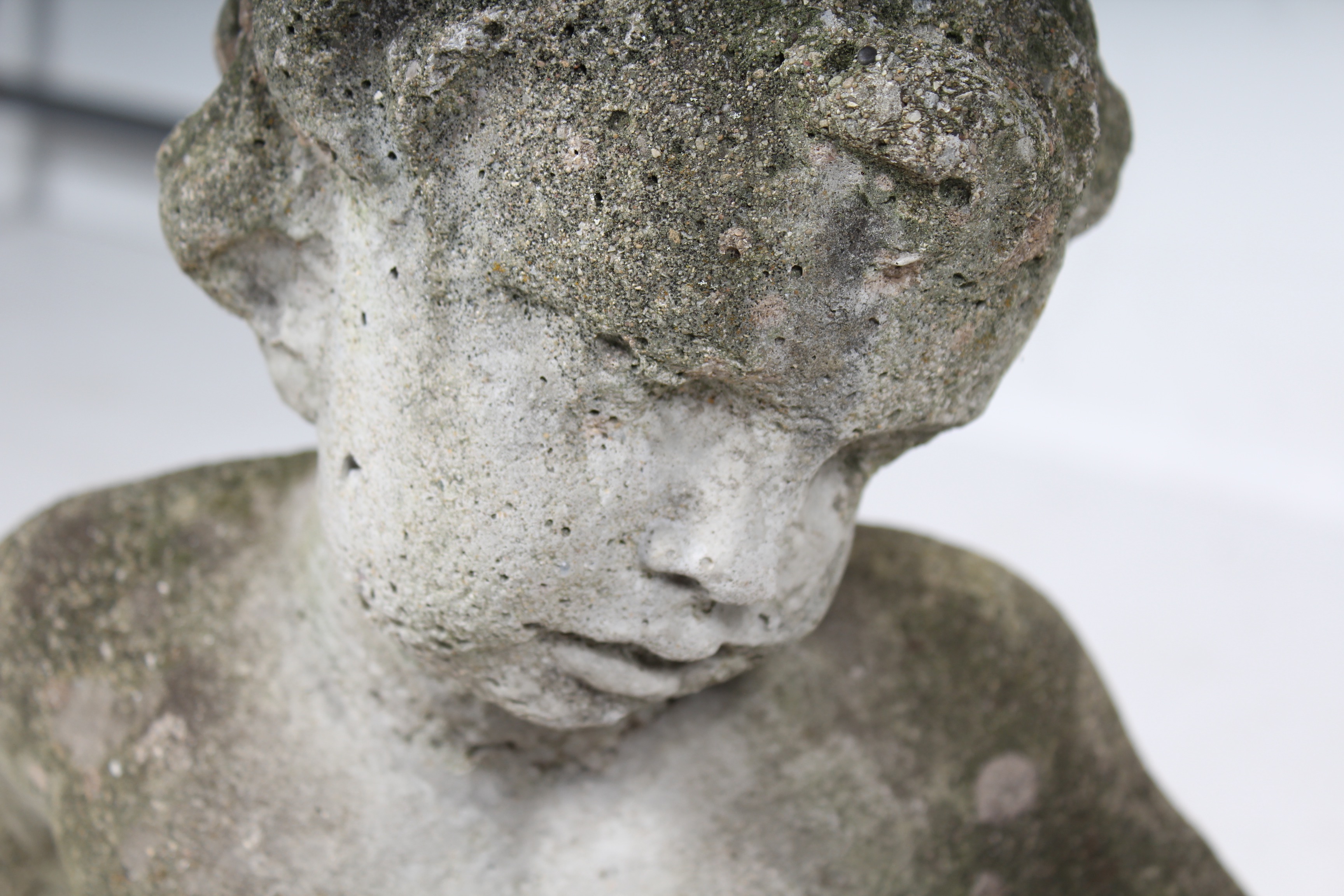 Summer Themed Concrete Garden Statue