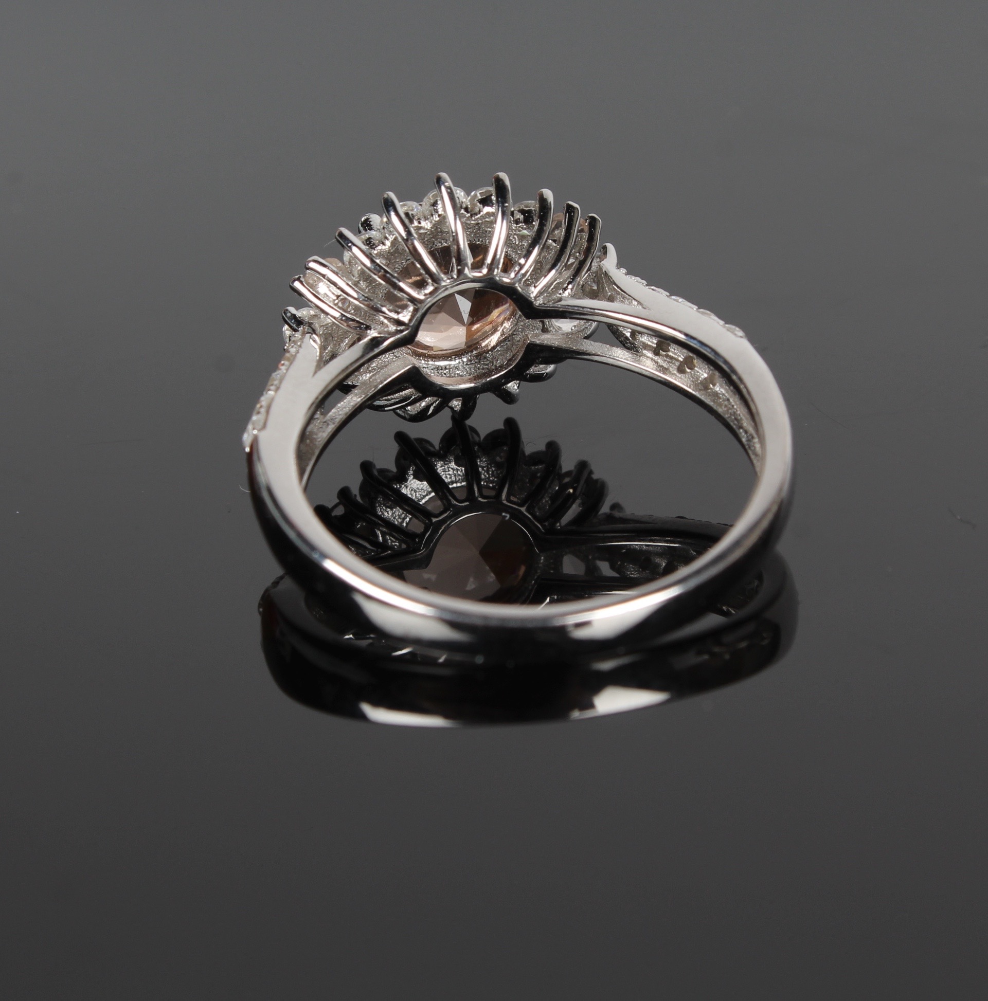 Trio of Sterling Silver Cocktail Rings