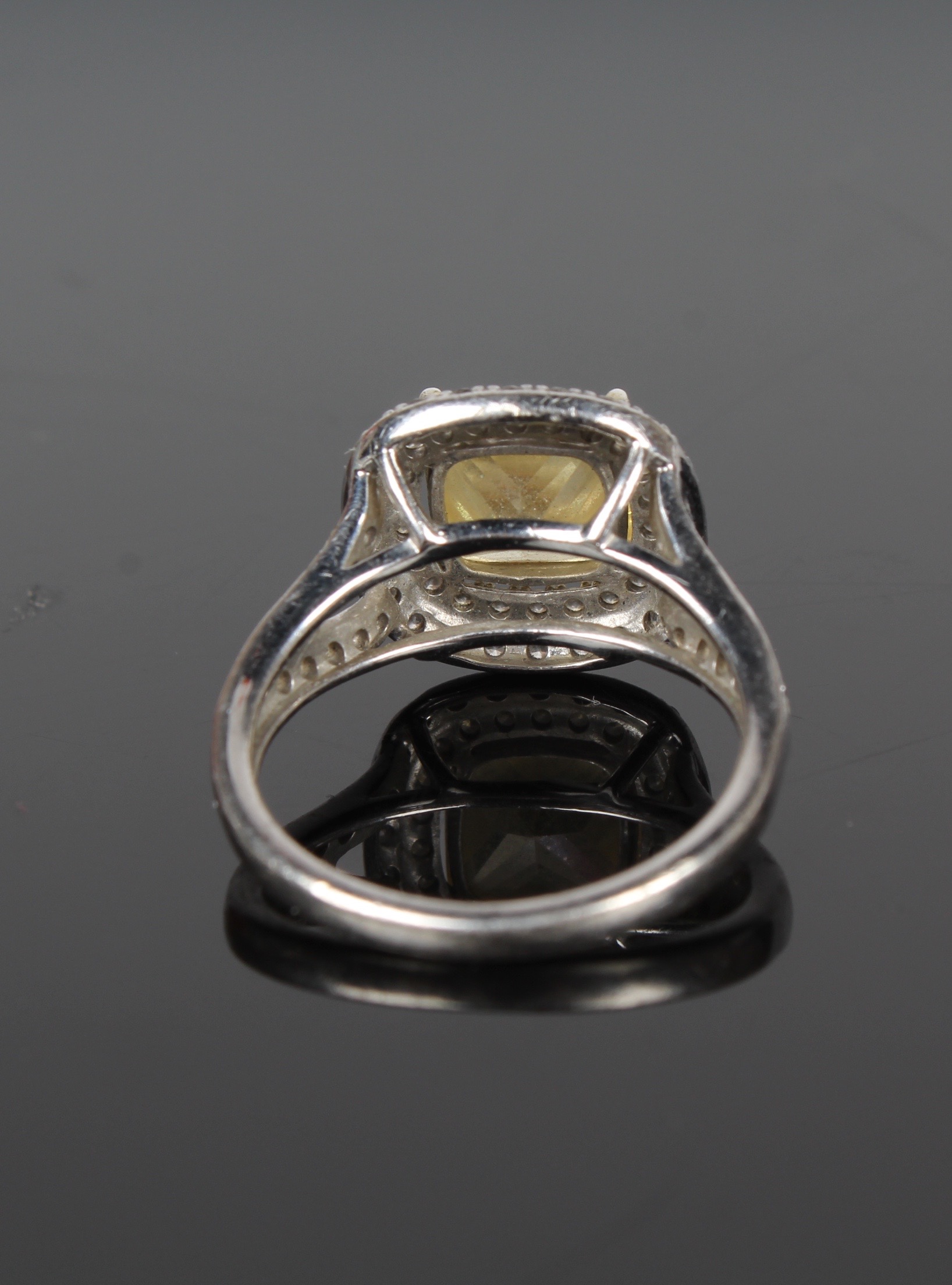 Trio of Sterling Silver Cocktail Rings