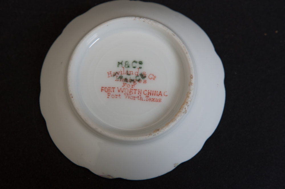Antique Haviland for Fort Worth China Co Tea Set