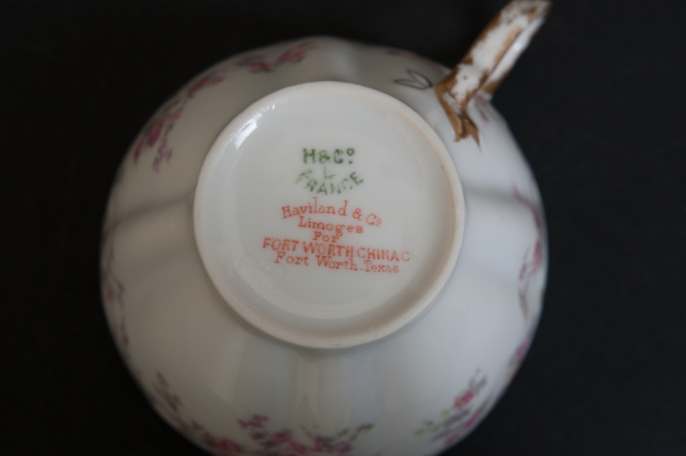 Antique Haviland for Fort Worth China Co Tea Set