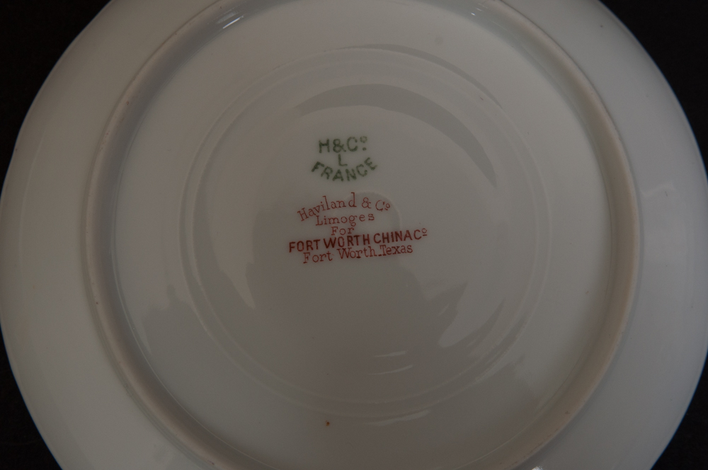 Antique Haviland for Fort Worth China Co Tea Set