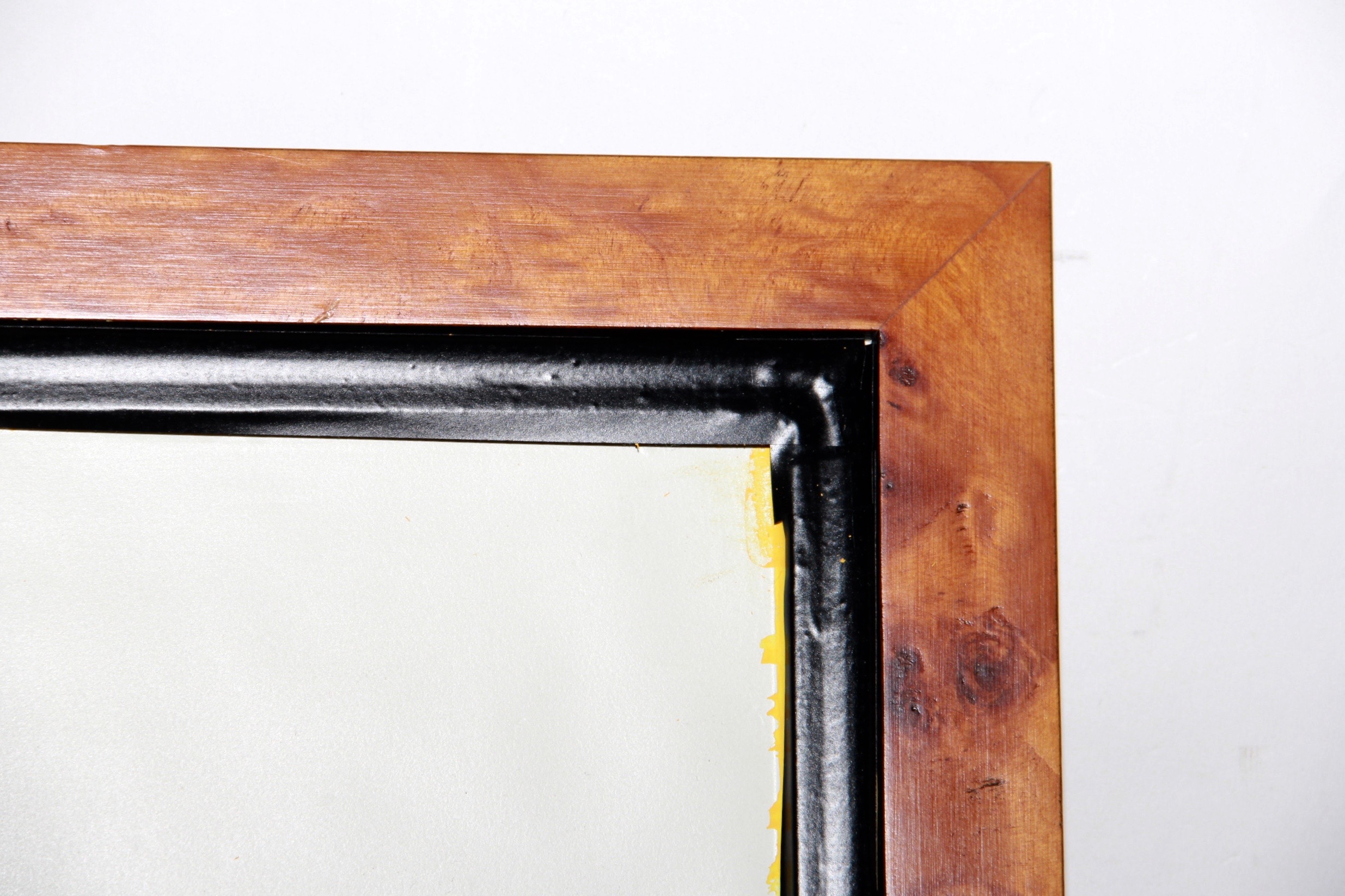 Framed Topographic Map of Texas