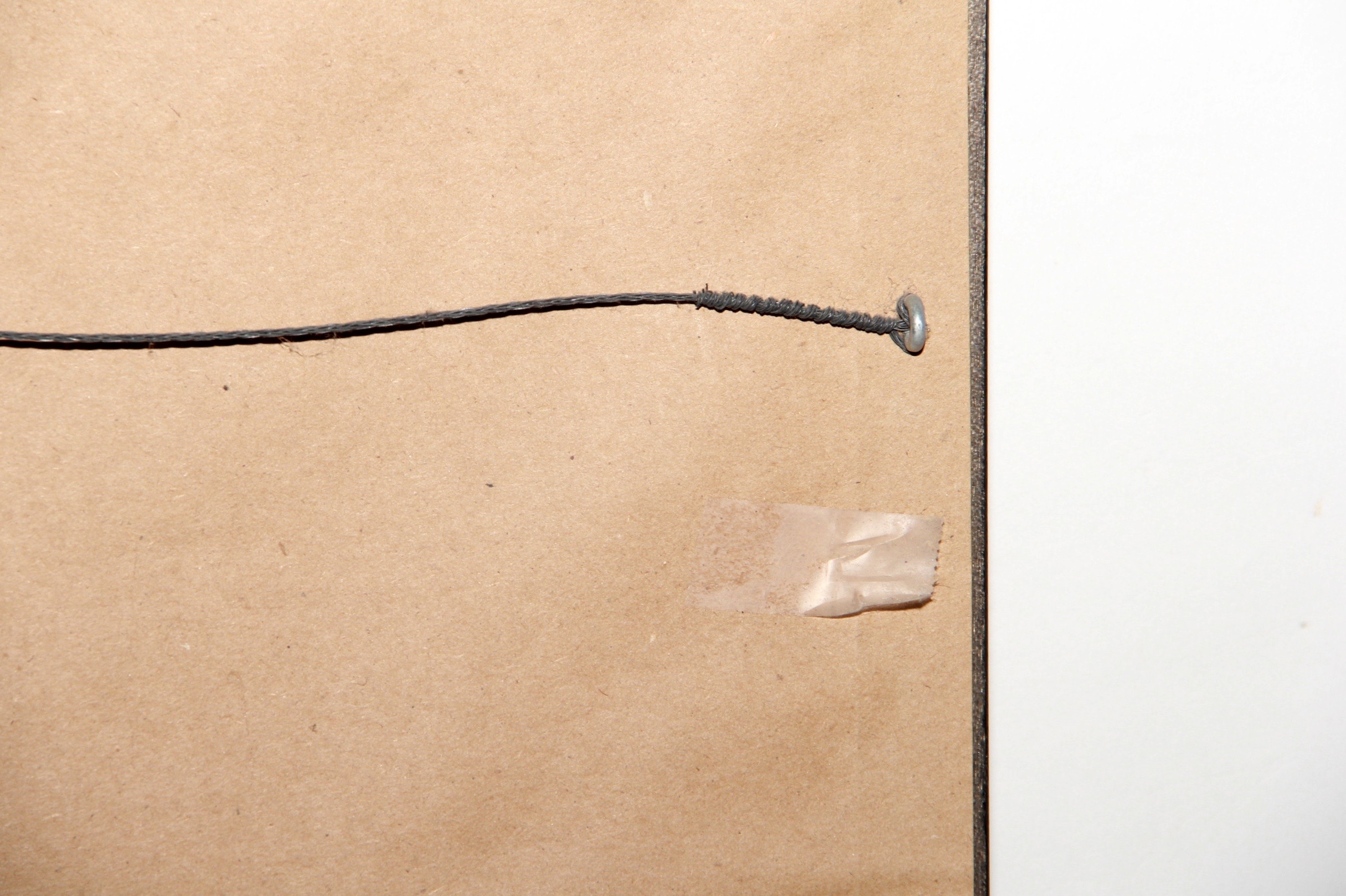 Framed Topographic Map of Texas