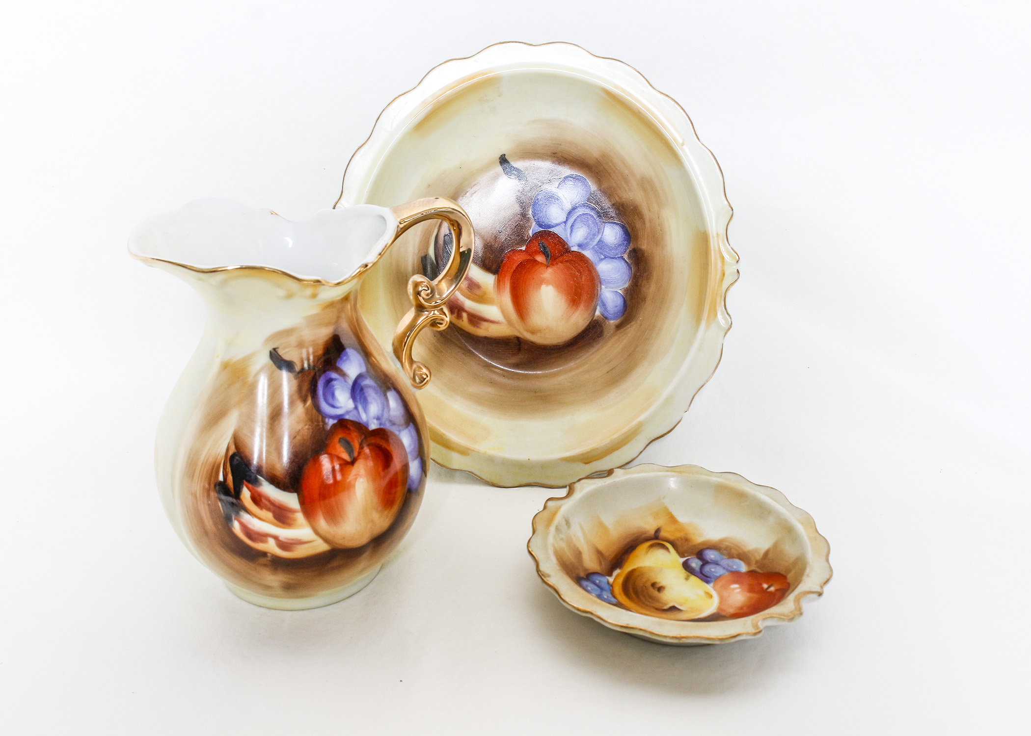 Variety of Hand Painted Dishes