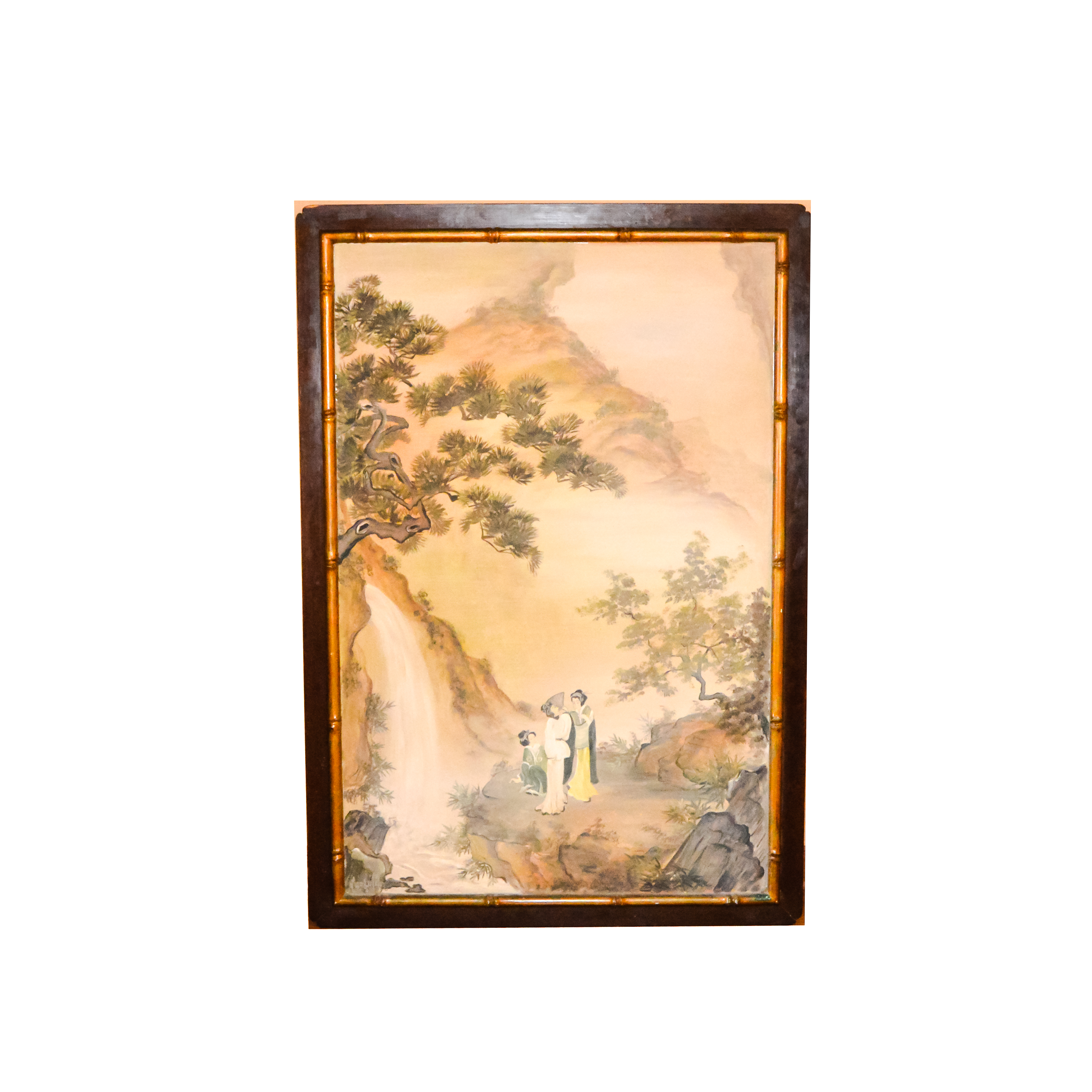 Signed Lucien Leinfelder Painted Panel