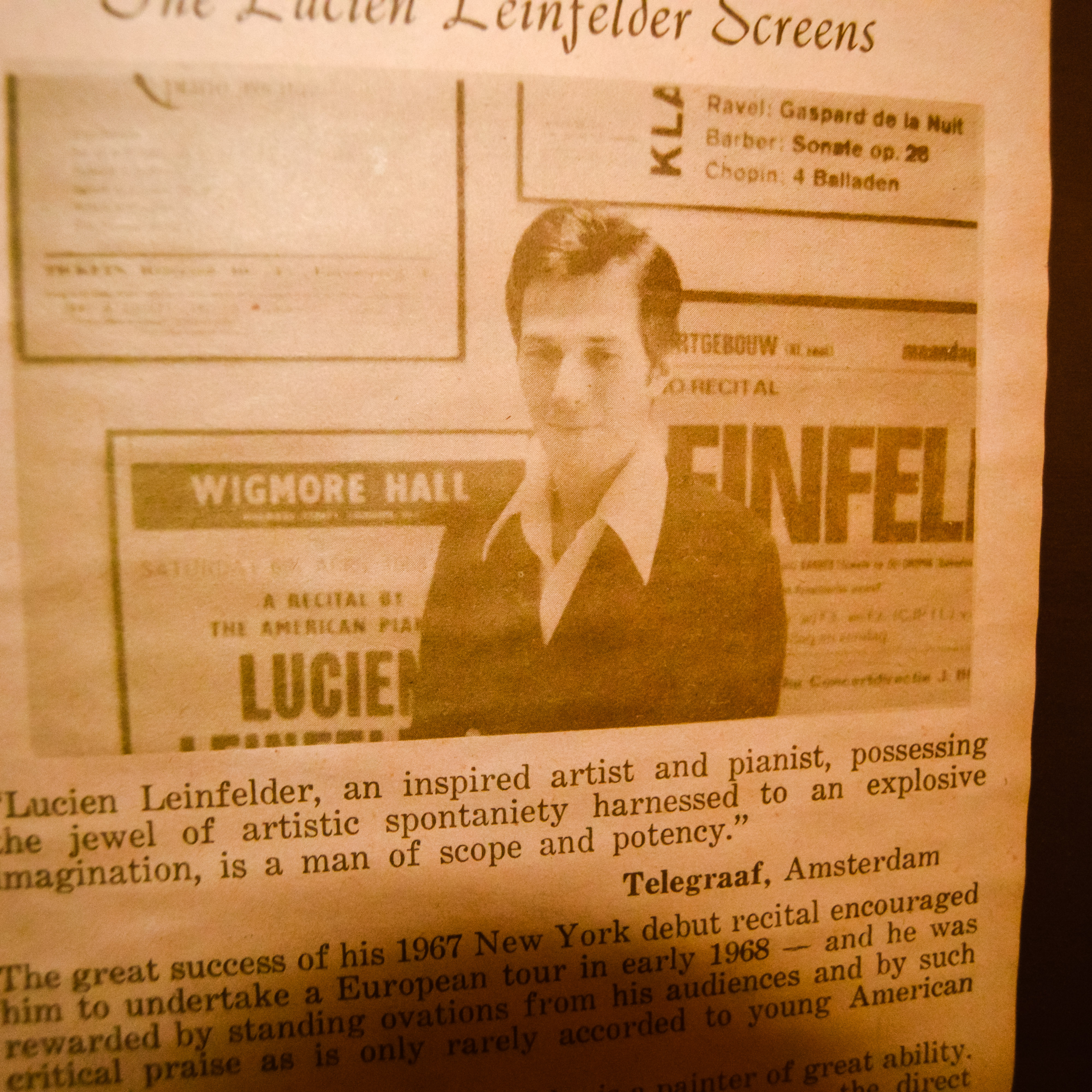 Signed Lucien Leinfelder Painted Panel