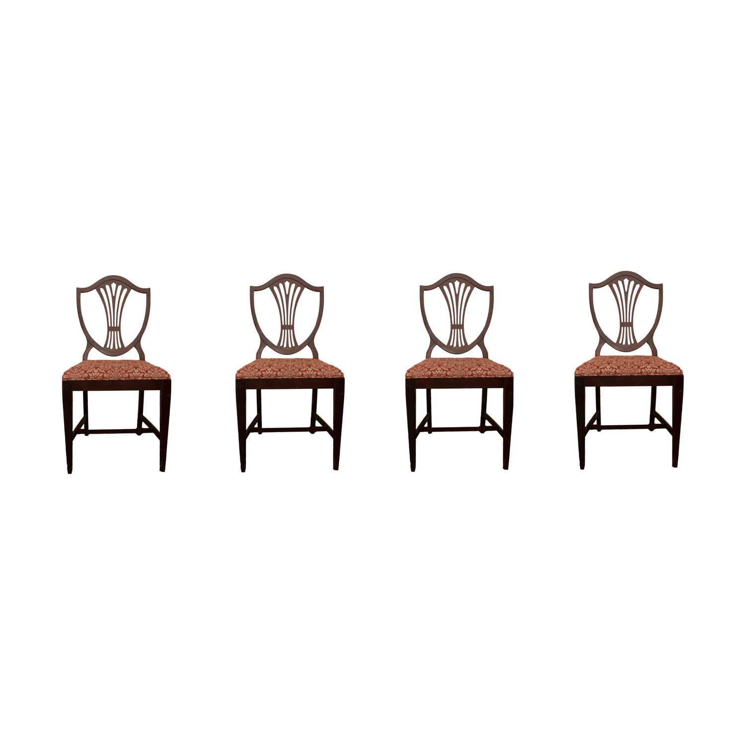 Cherry Hepplewhite Shield Back Chairs