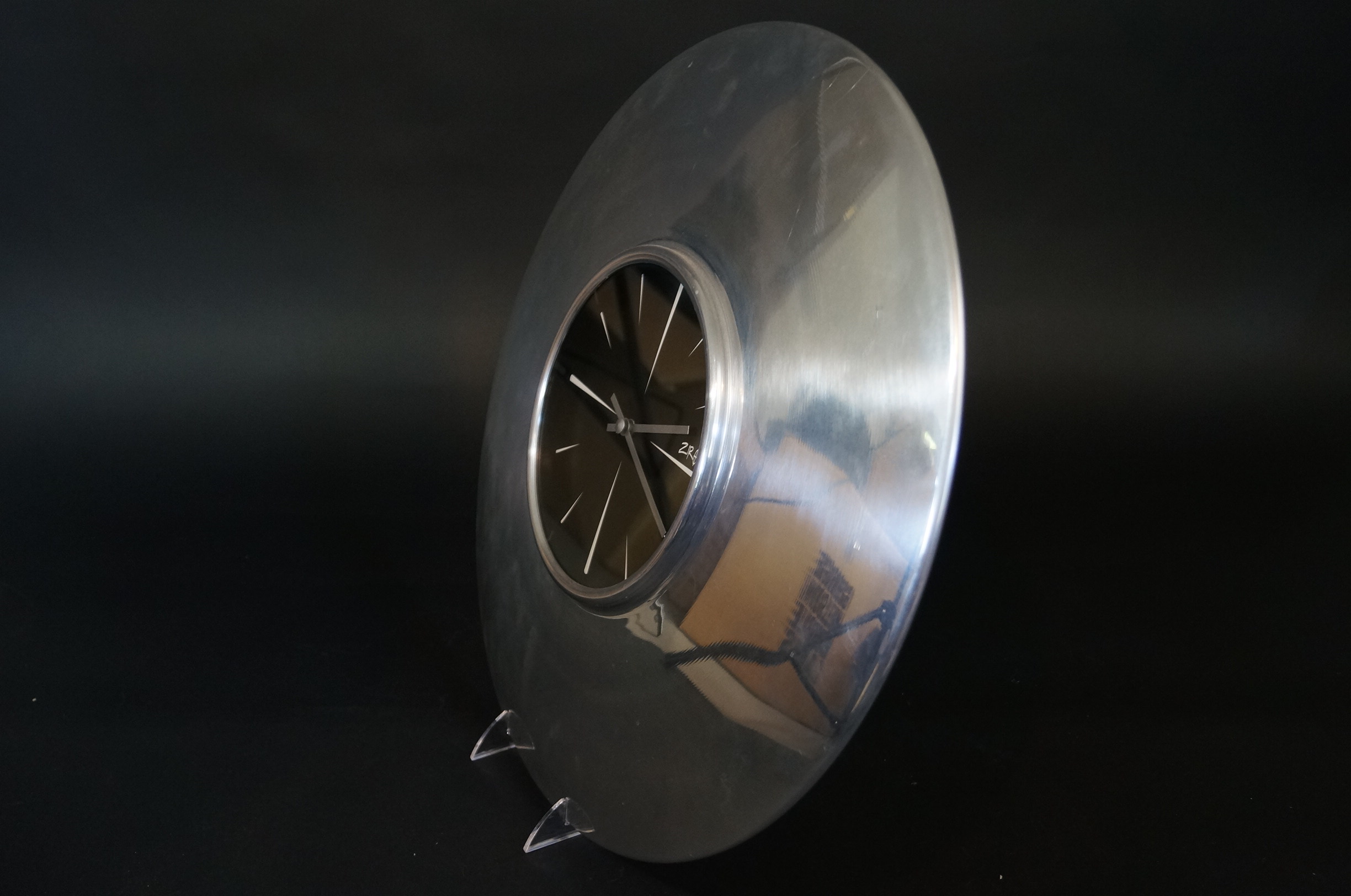 Large Metal Wall Clock by Ziro