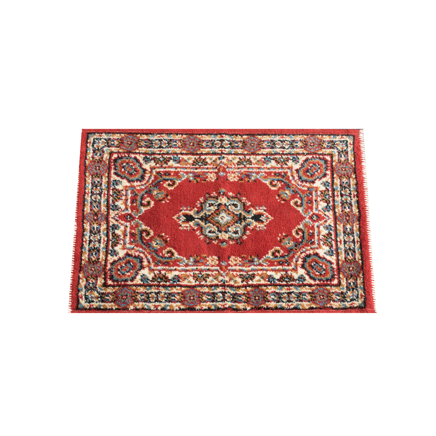 Small Loomed Mahal Style Accent Rug