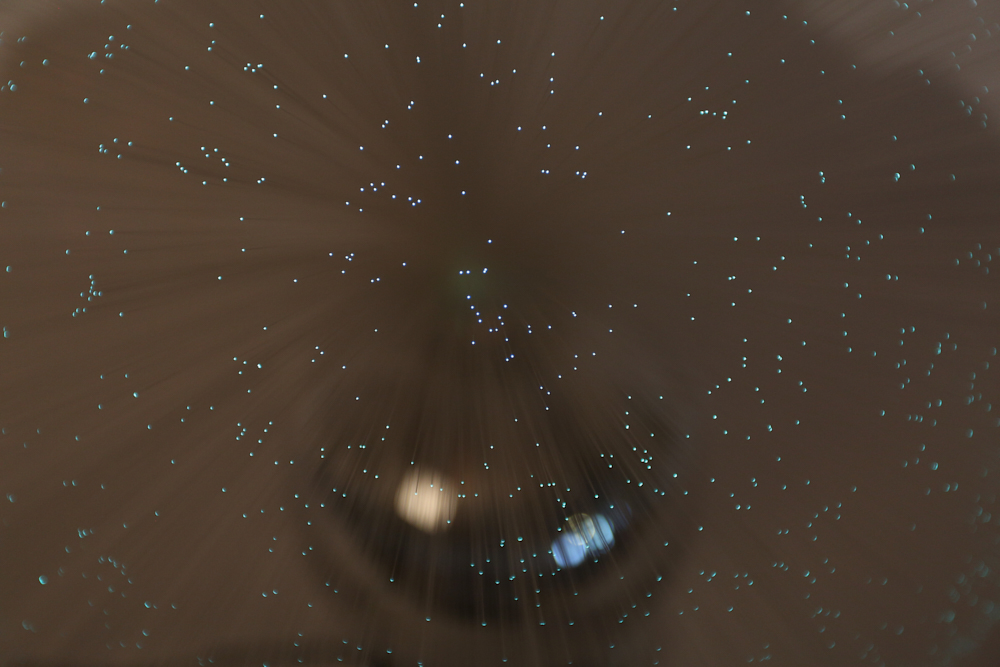 Fantasia Sunburst 4000 Fiber Optic Rotating Lamp