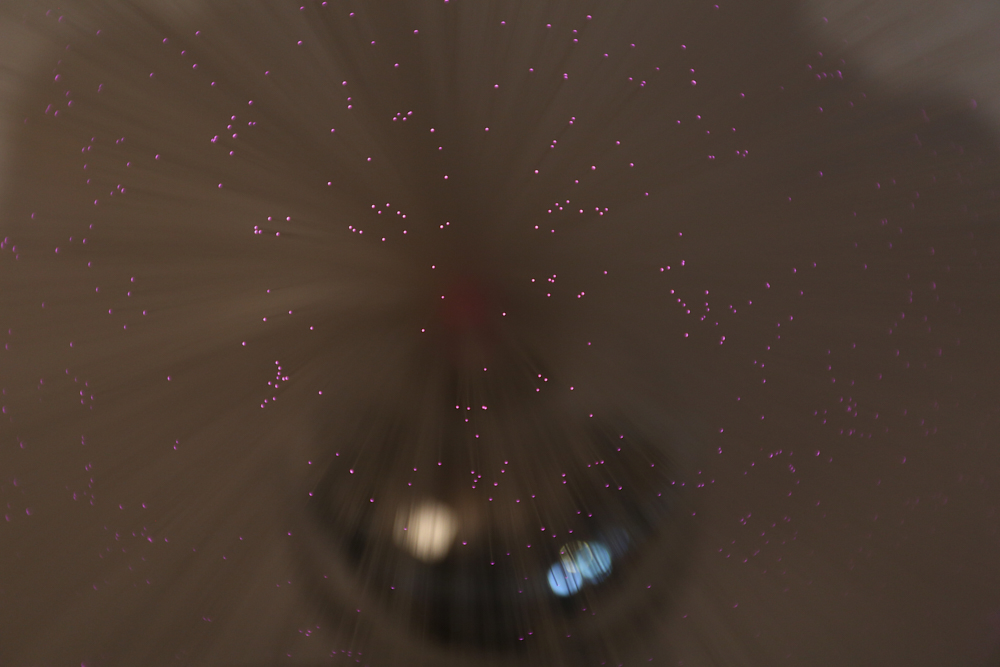 Fantasia Sunburst 4000 Fiber Optic Rotating Lamp