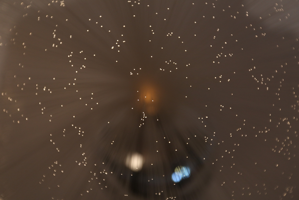 Fantasia Sunburst 4000 Fiber Optic Rotating Lamp