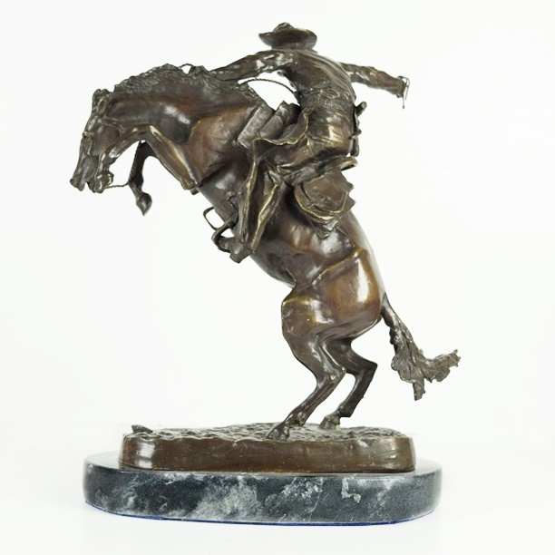 "Bucking Bronco" Bronze After Frederick Remington