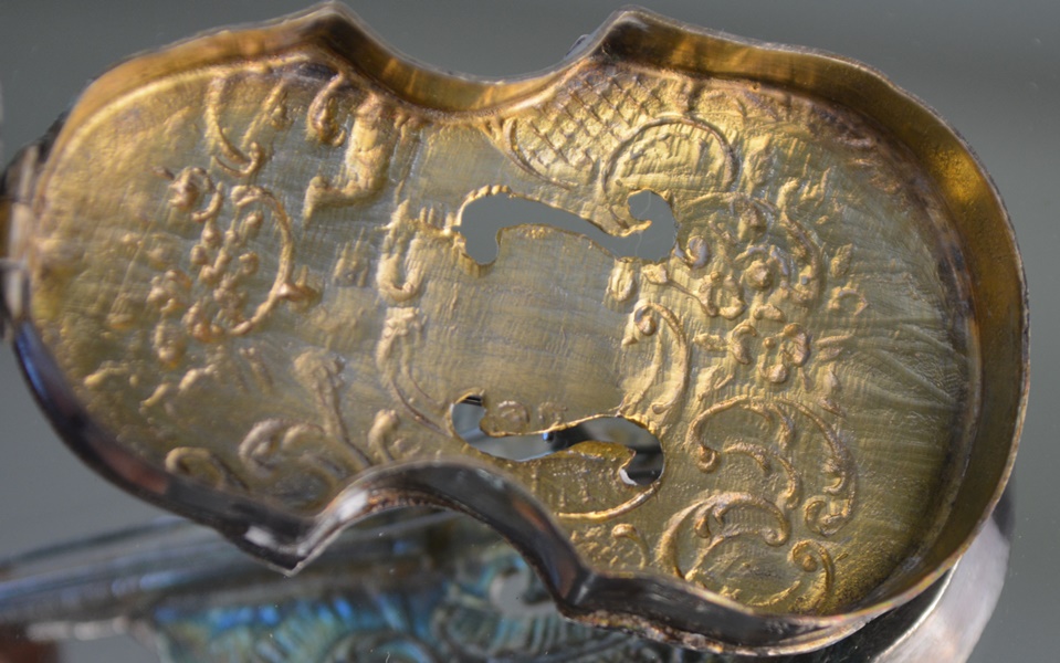 1896 Sterling Miniature Violin by Edwin Thompson Bryant