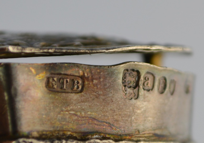 1896 Sterling Miniature Violin by Edwin Thompson Bryant