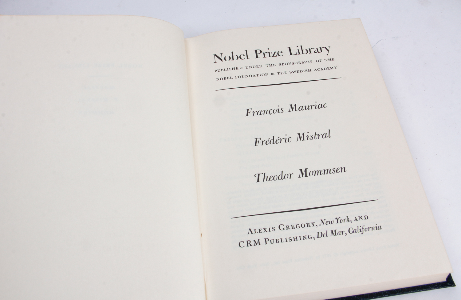 Collection of Nobel Prize Library Books
