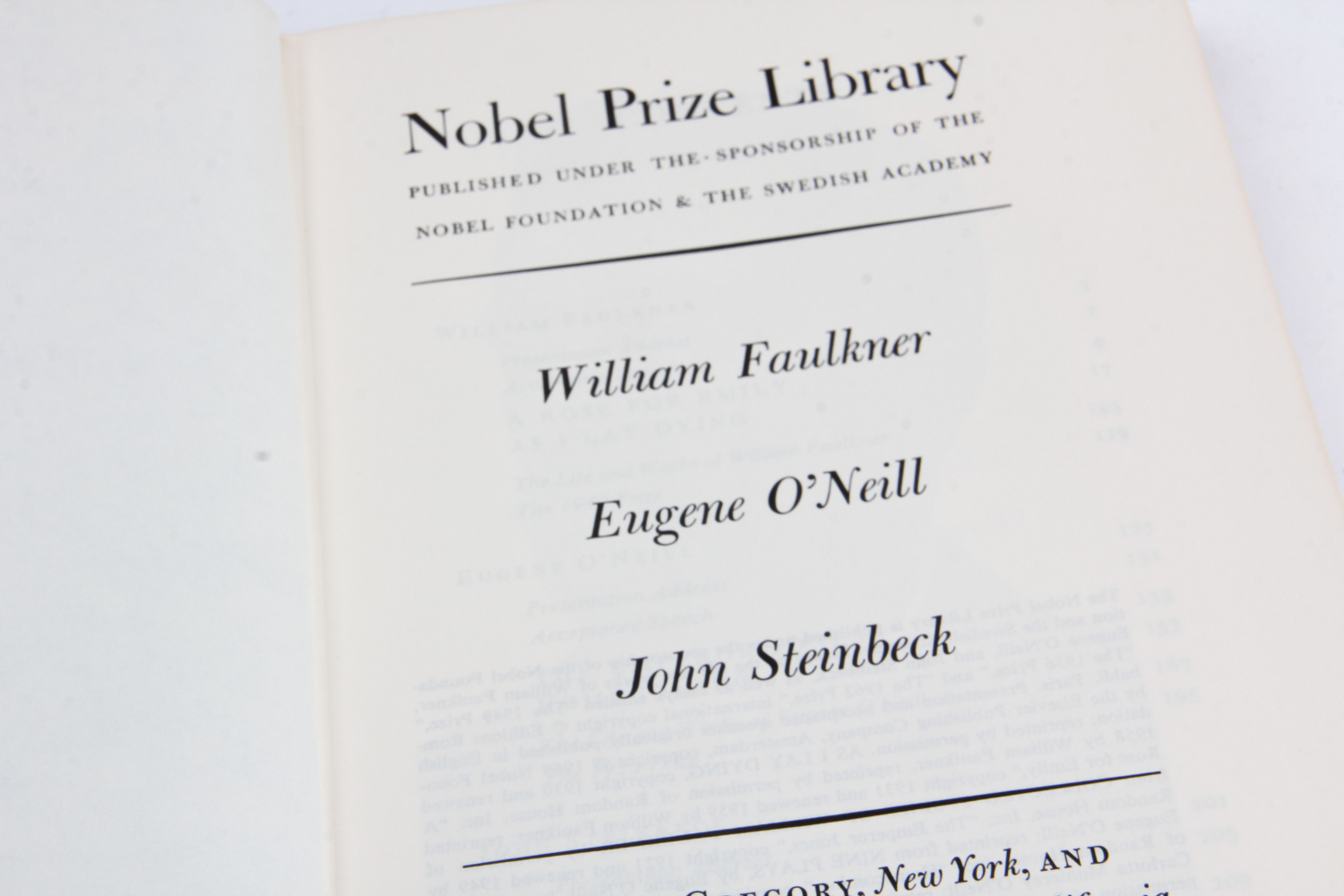 Collection of Nobel Prize Library Books