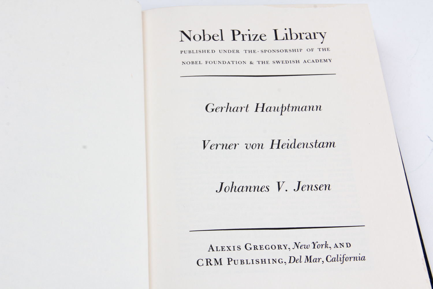 Collection of Nobel Prize Library Books