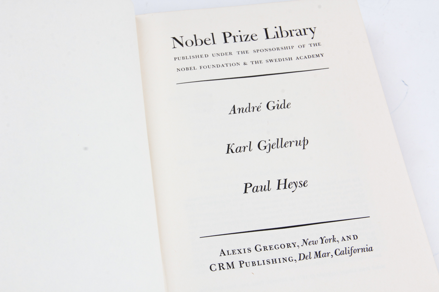 Collection of Nobel Prize Library Books