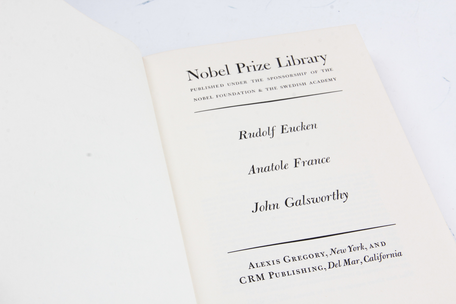 Collection of Nobel Prize Library Books