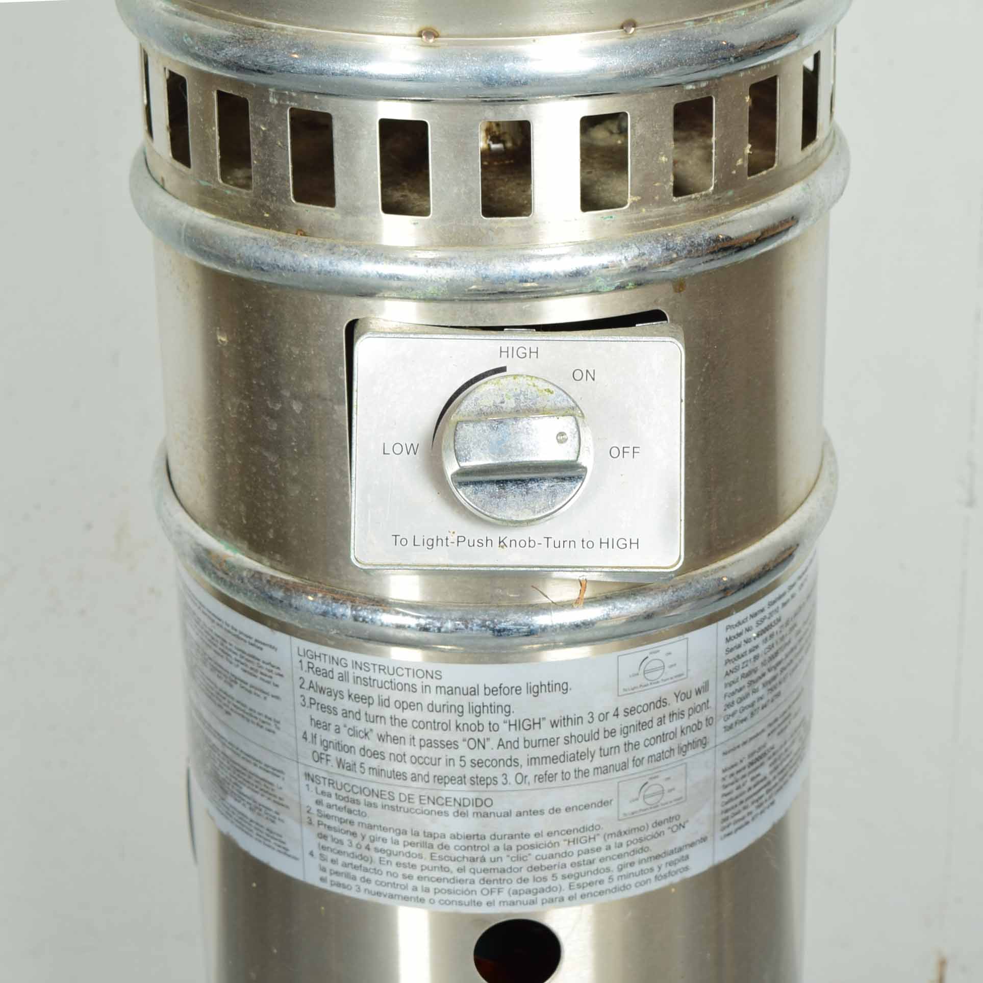 Grillware Stainless Steel Pedestal Gas Grill SSP210