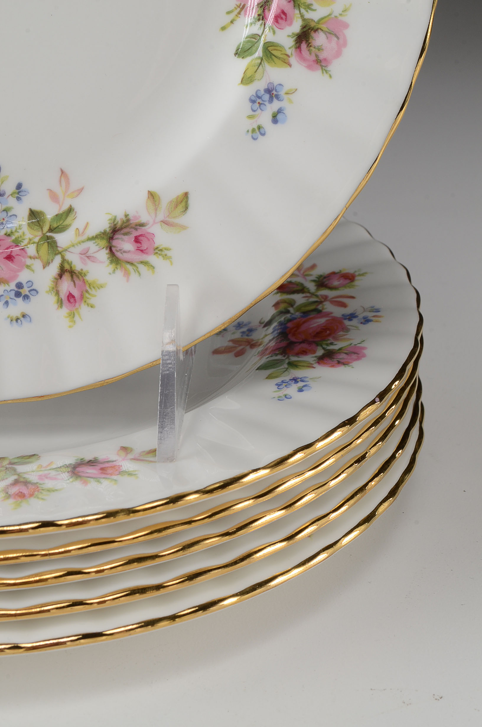 Royal Albert "Moss Rose" Tea Set