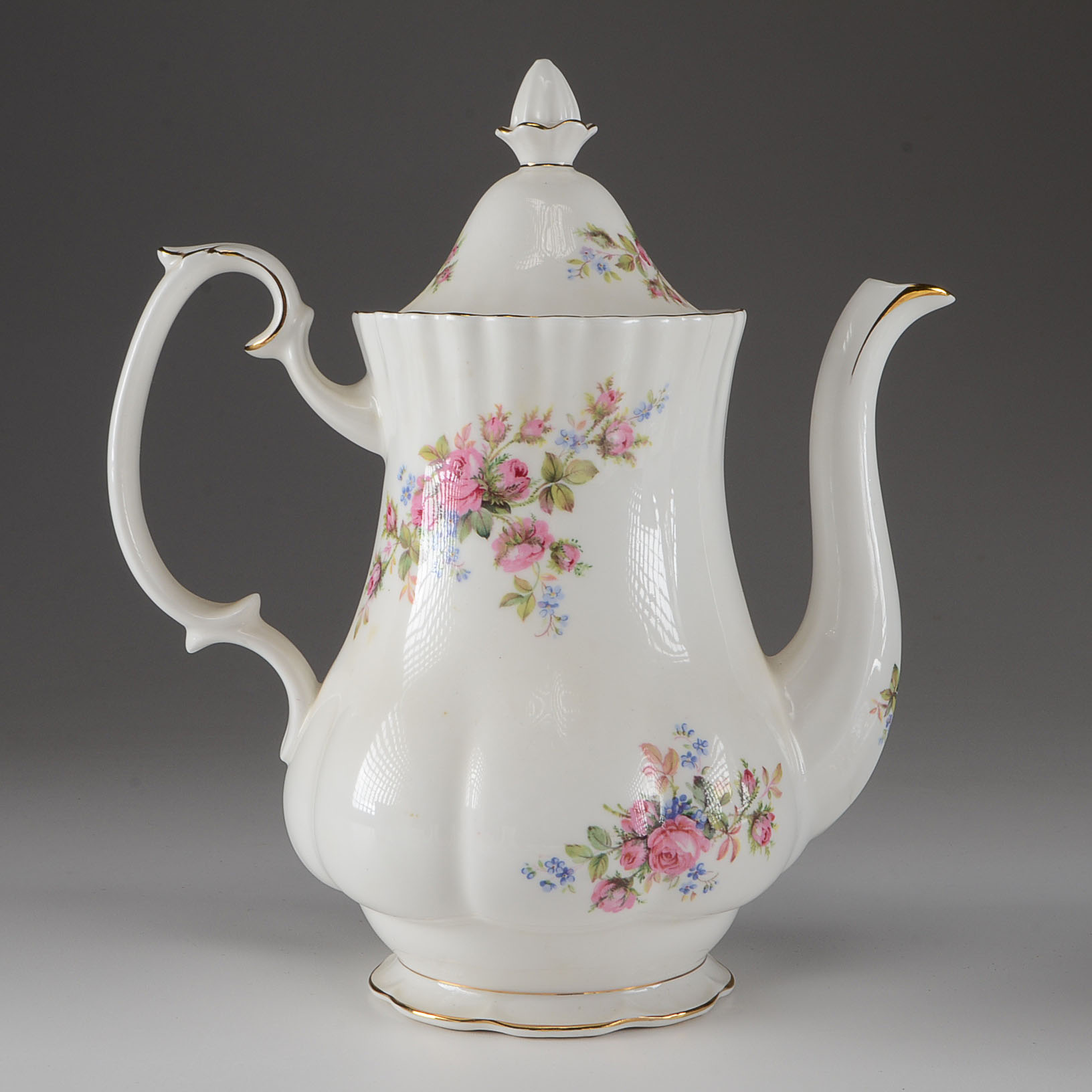 Royal Albert "Moss Rose" Tea Set