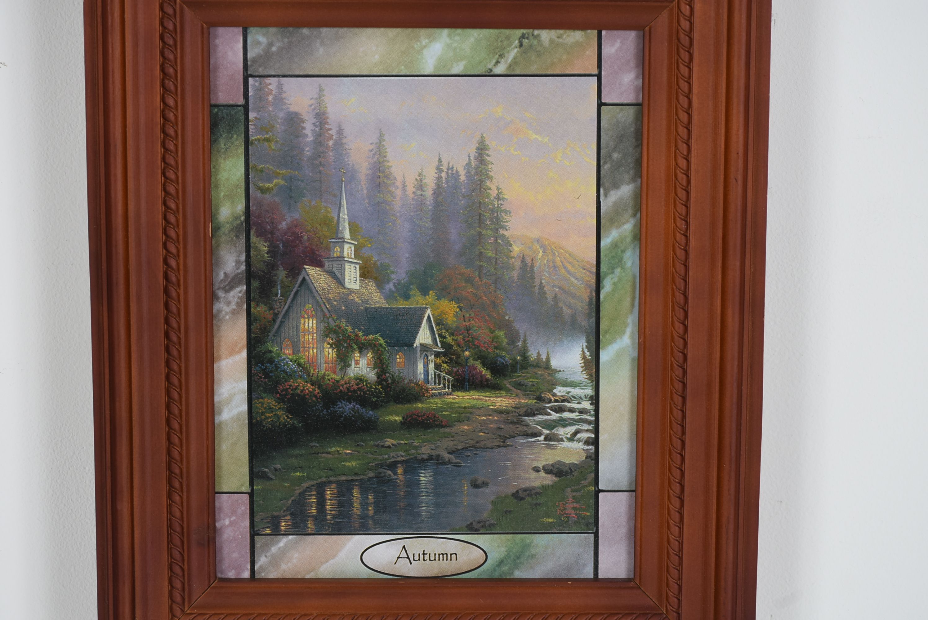 Thomas Kinkade Wall Clock