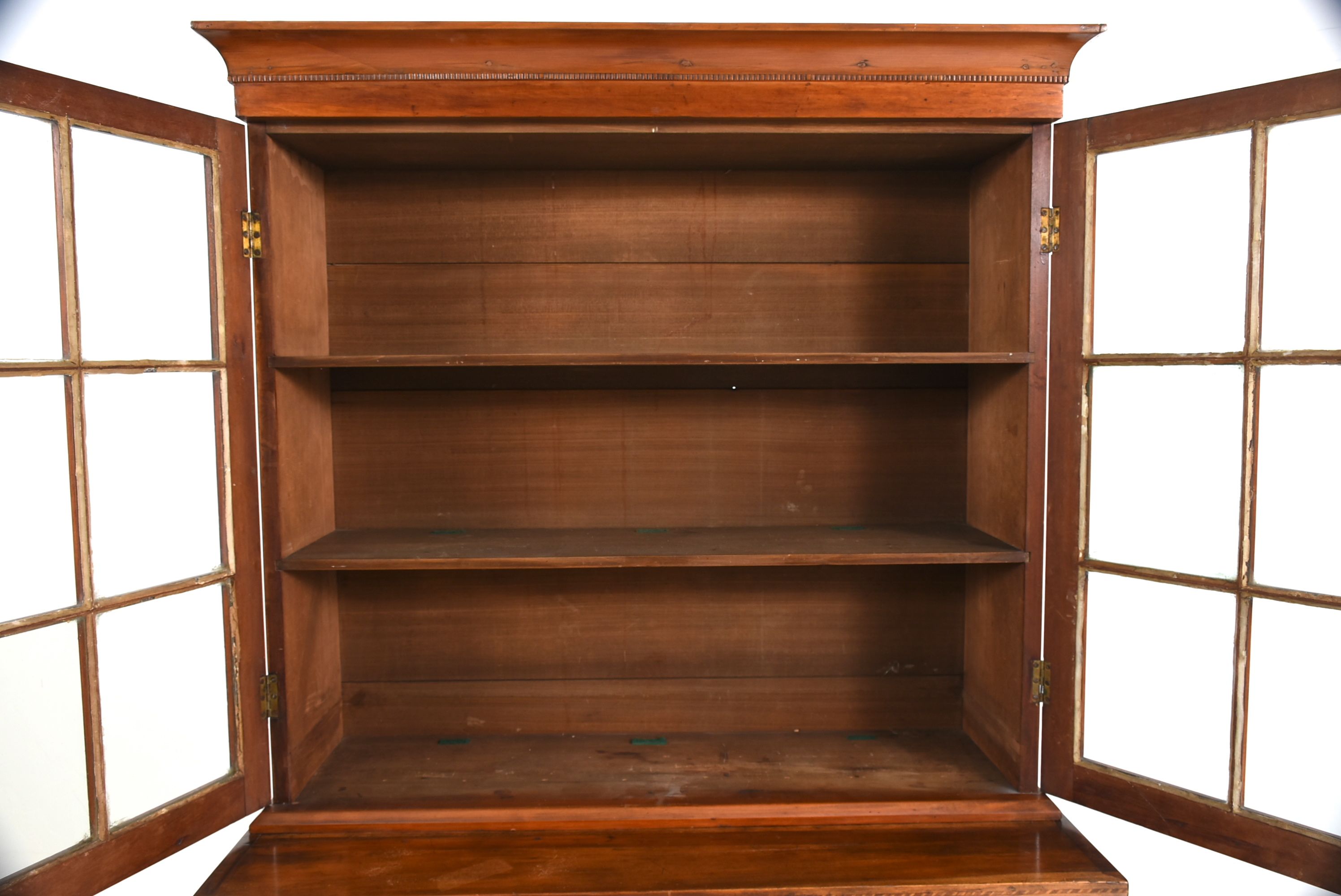 Early 19th Century Cherry Step-Back Cabinet