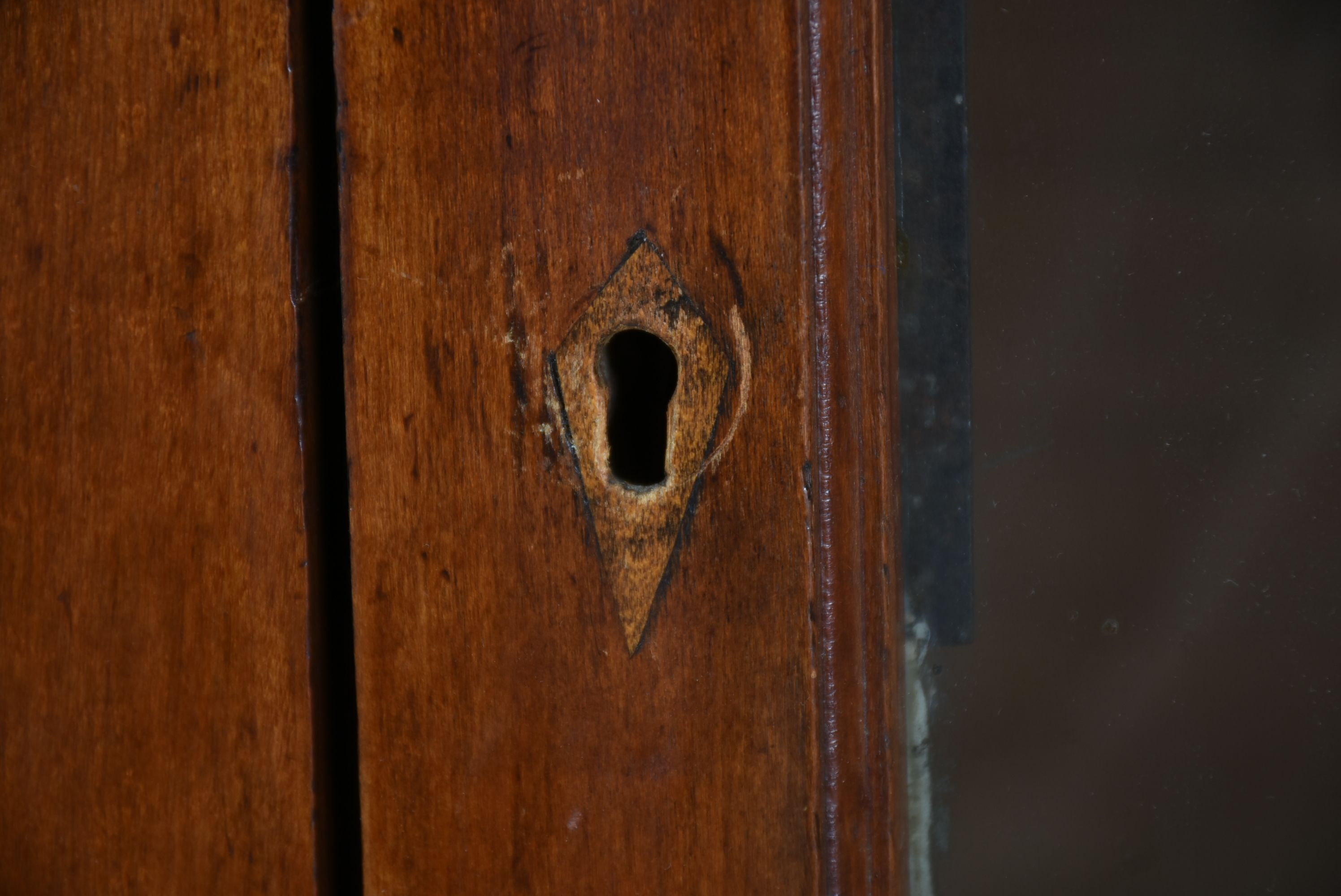 Early 19th Century Cherry Step-Back Cabinet