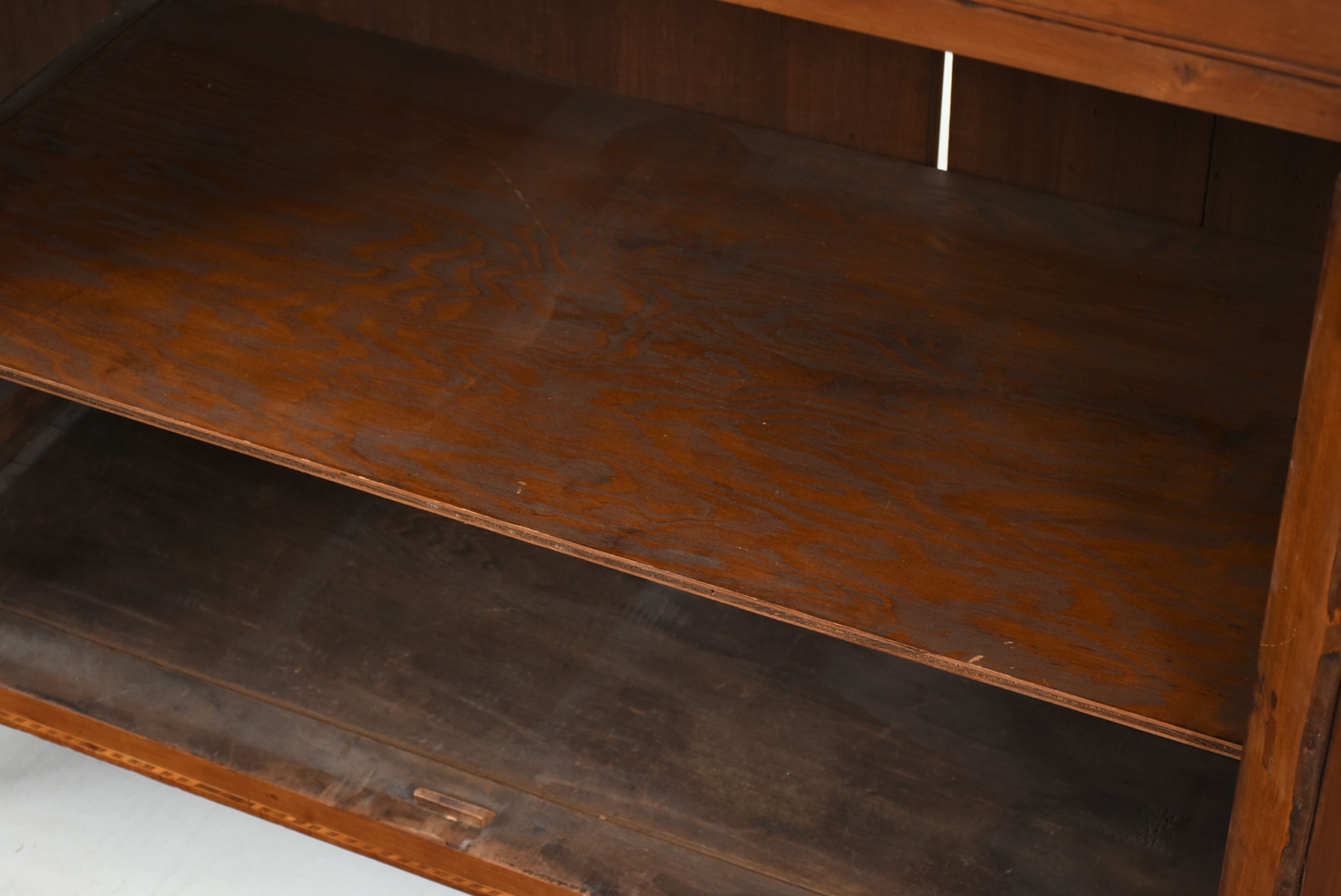 Early 19th Century Cherry Step-Back Cabinet