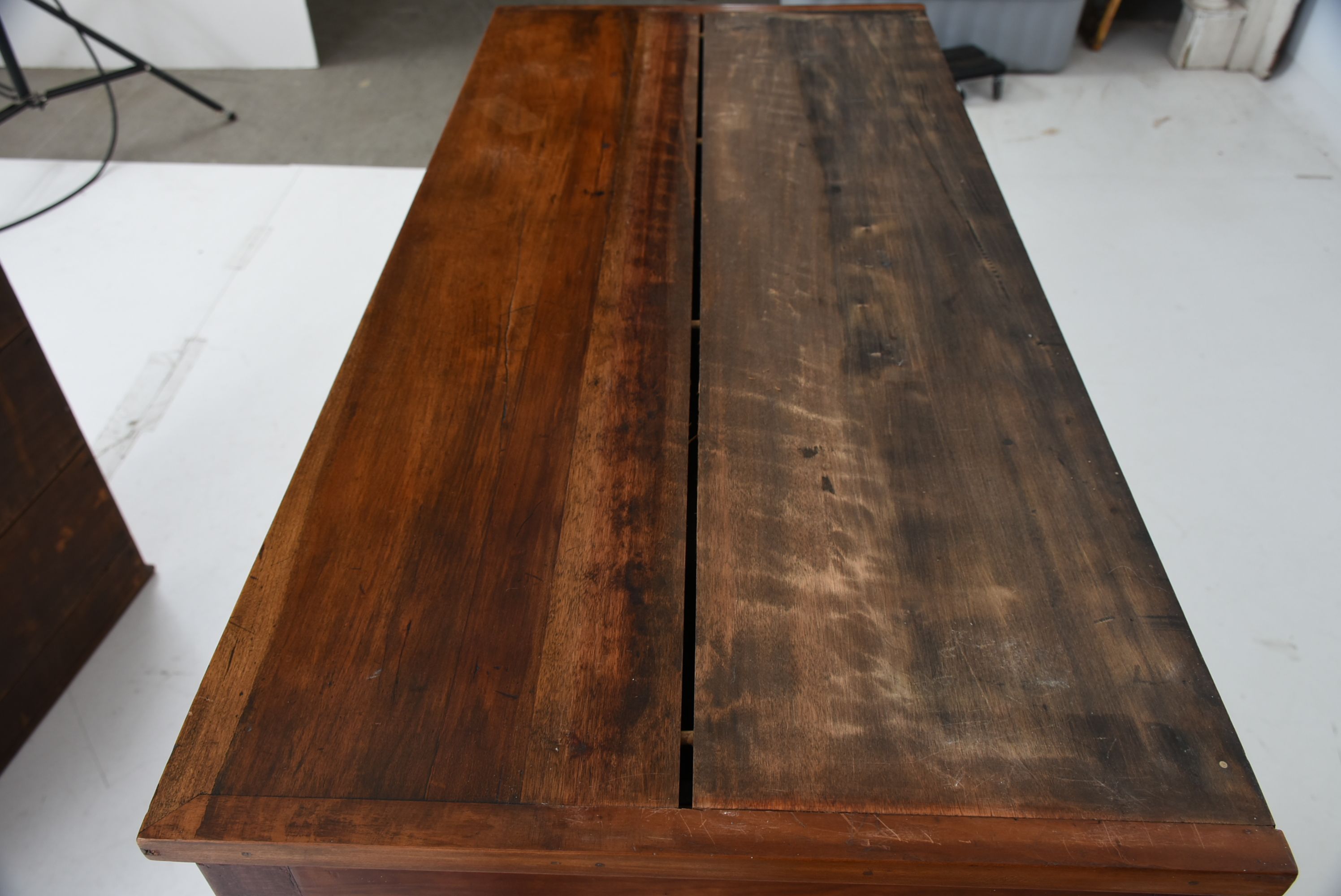 Early 19th Century Cherry Step-Back Cabinet