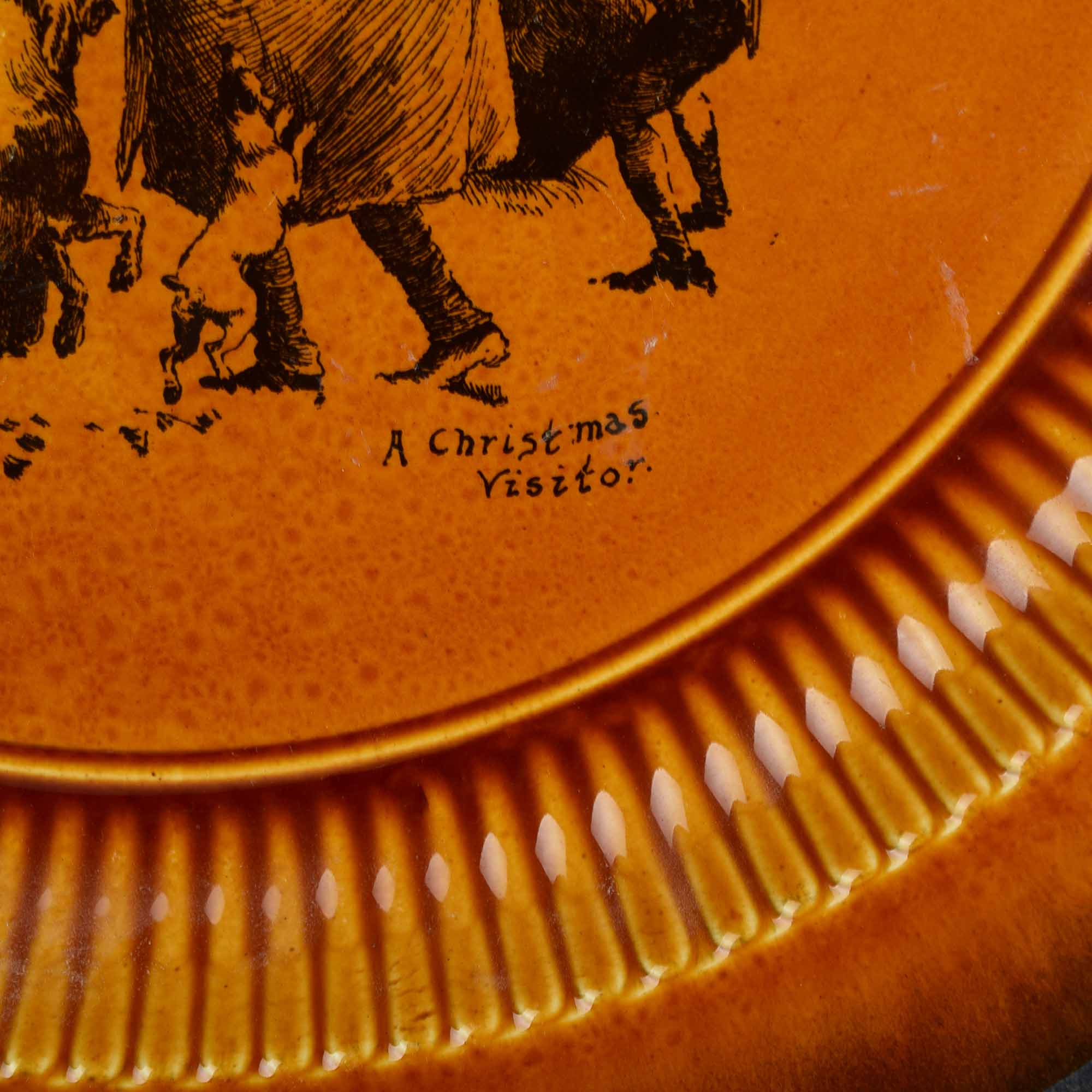 Antique Ridgeway Pottery Scenes from Coaching Days and Coaching Ways Series Plate