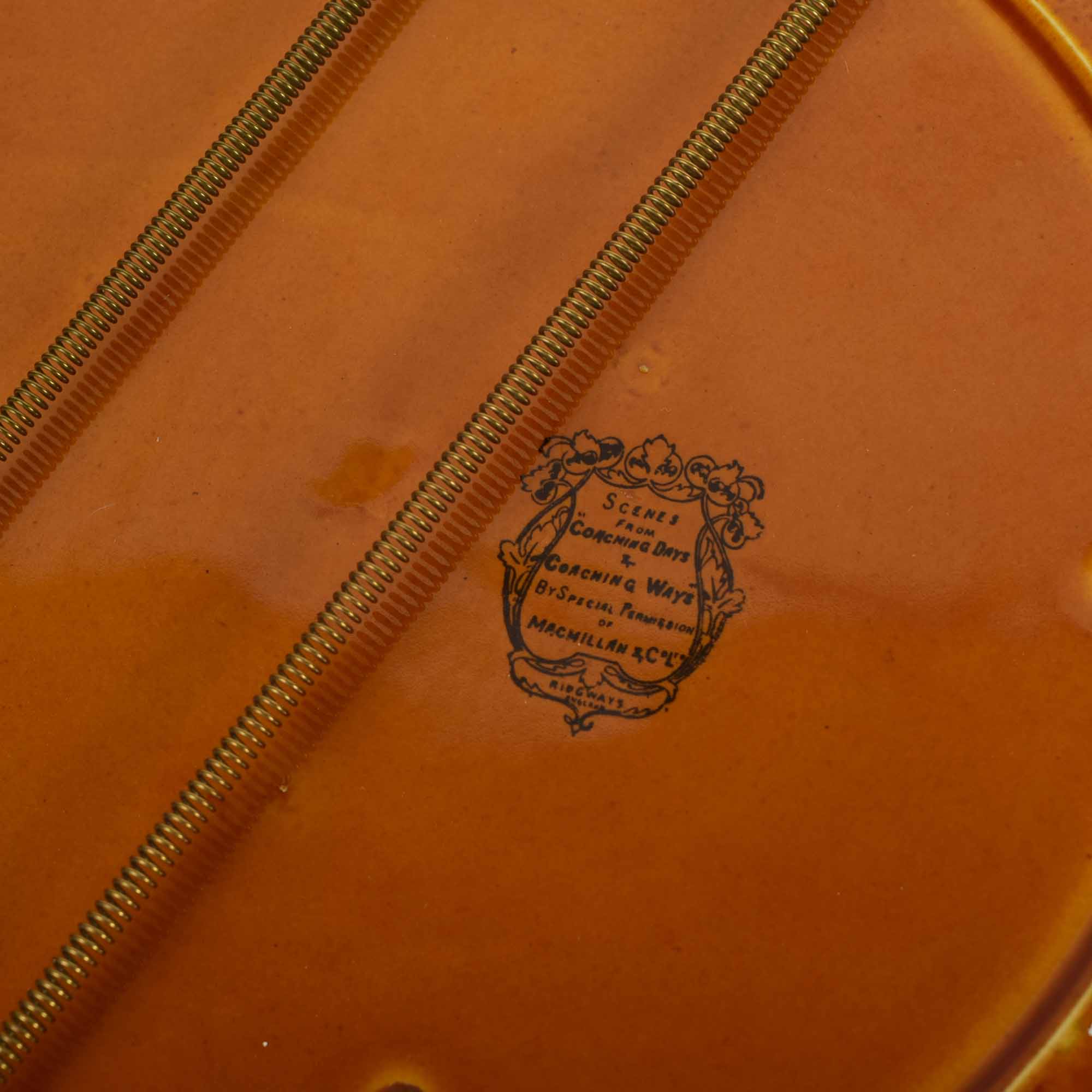 Antique Ridgeway Pottery Scenes from Coaching Days and Coaching Ways Series Plate