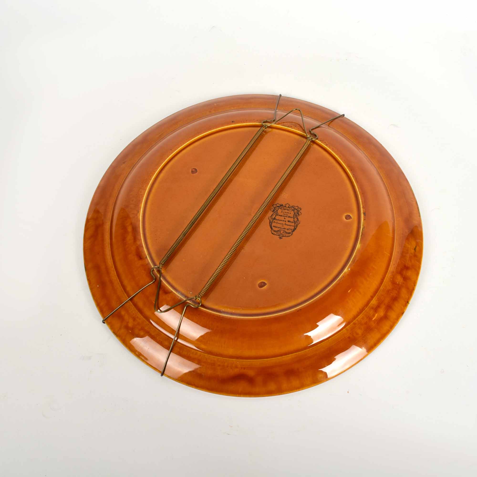 Antique Ridgeway Pottery Scenes from Coaching Days and Coaching Ways Series Plate