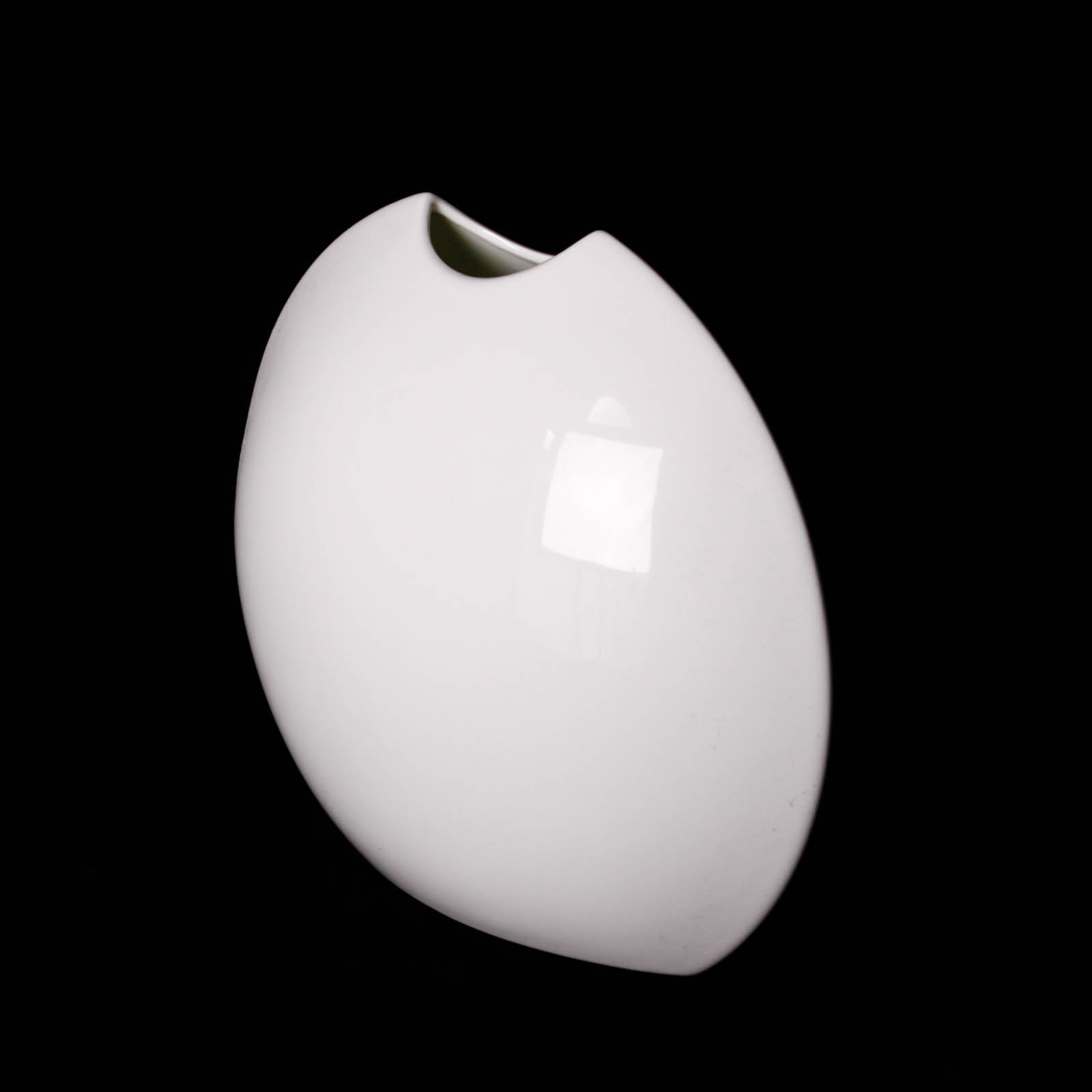 White Porcelain Adam and Eve Vase from Tachikichi